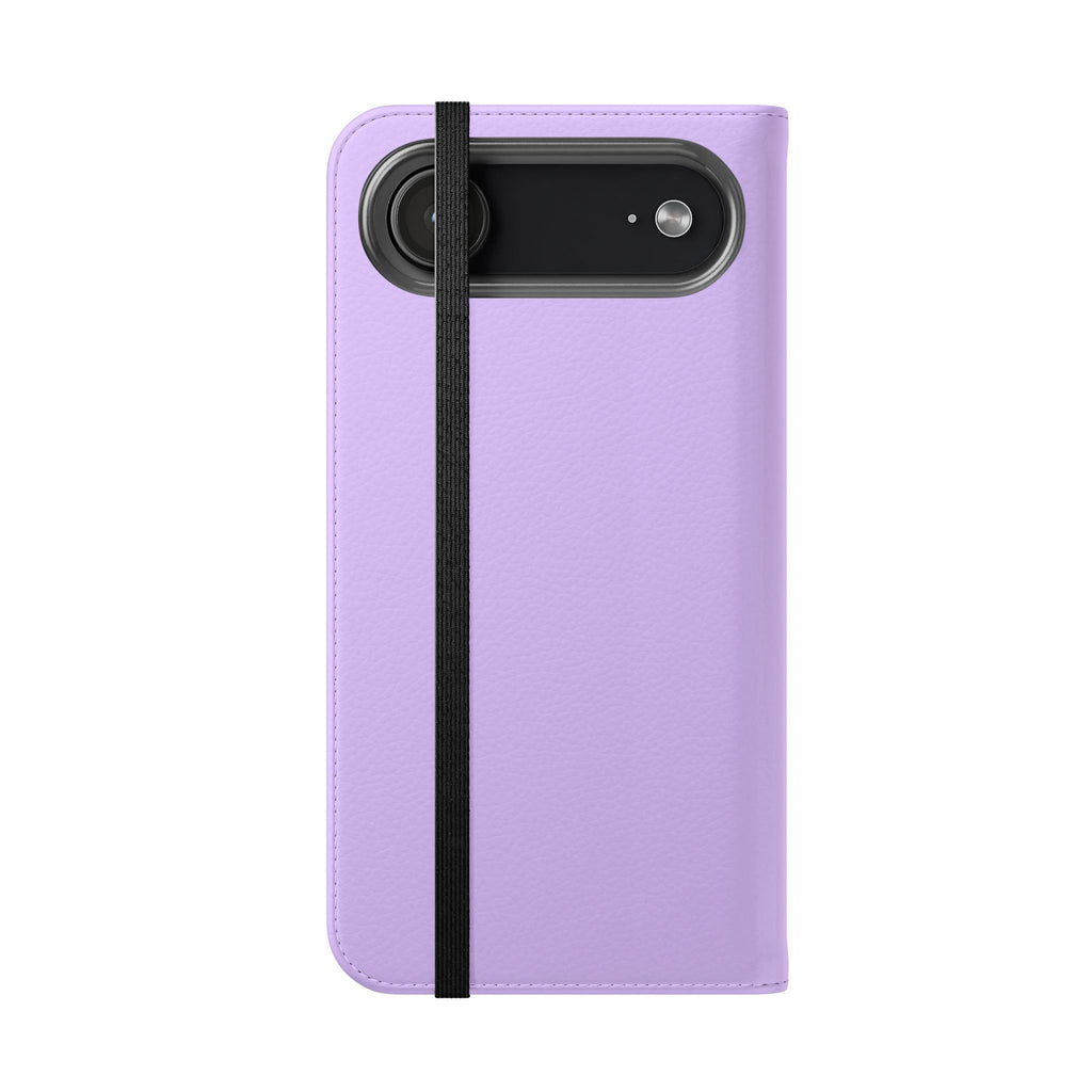 Lavender Flip Phone Case – “Tried, Tested, God’s Given Grace” Wallet Cover