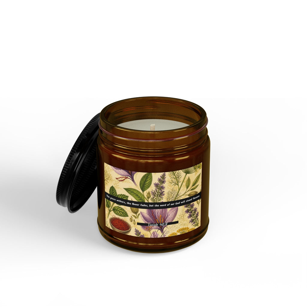 Isaiah 40:8: Herbal Blossom — Soy Candle (4oz & 9oz)