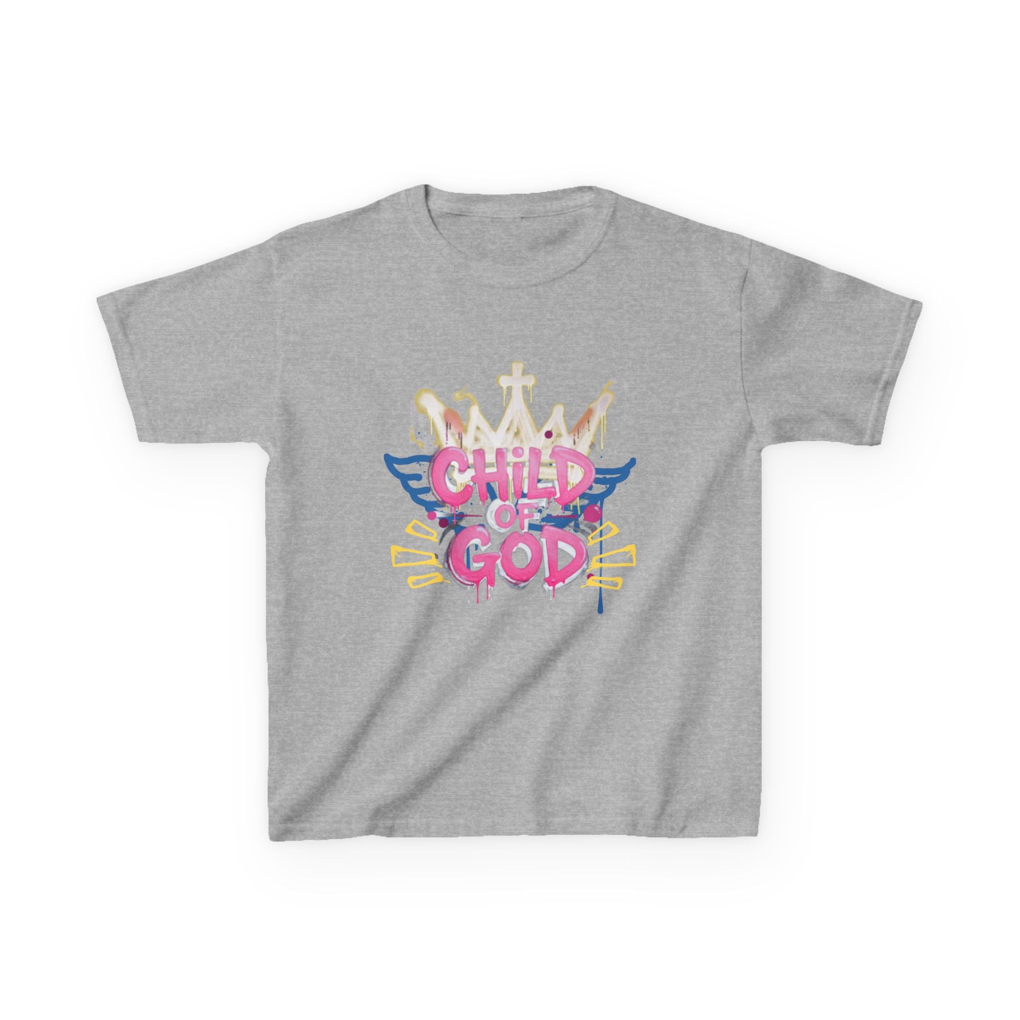 'Child of God' — Angel Wings Graphic Kids Tee