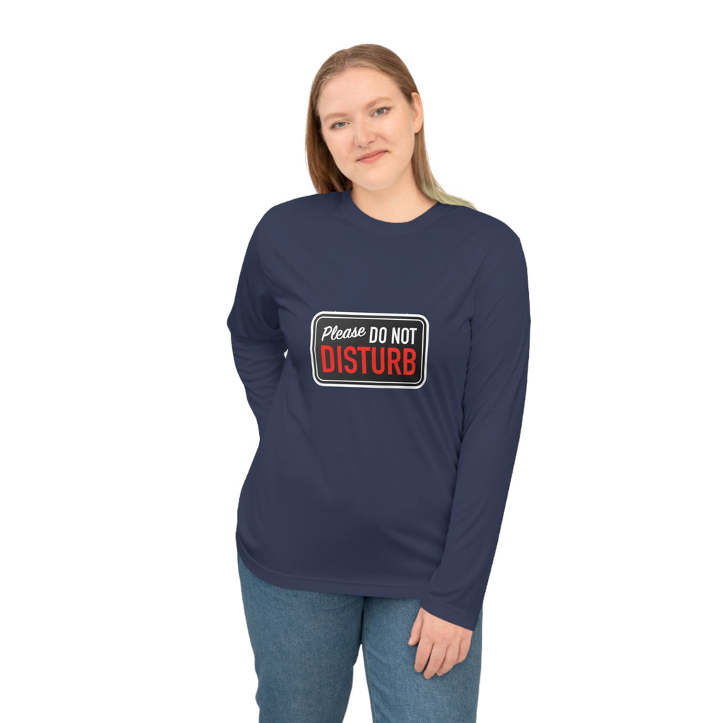 “Please Do Not Disturb: I Got Gains & Jesus on My Mind" - Performance Long Sleeve
