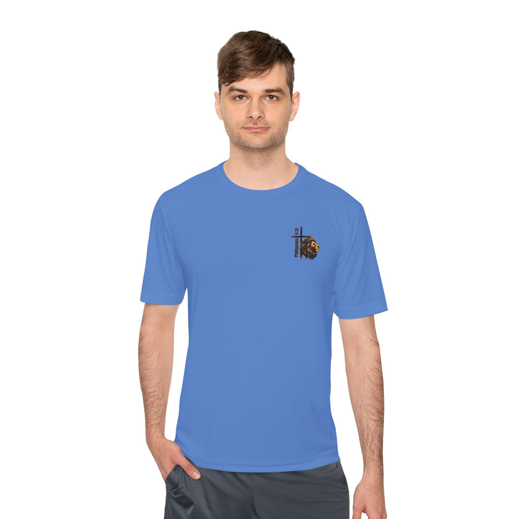 Philippians 4:13— Moisture-Wicking T-Shirt