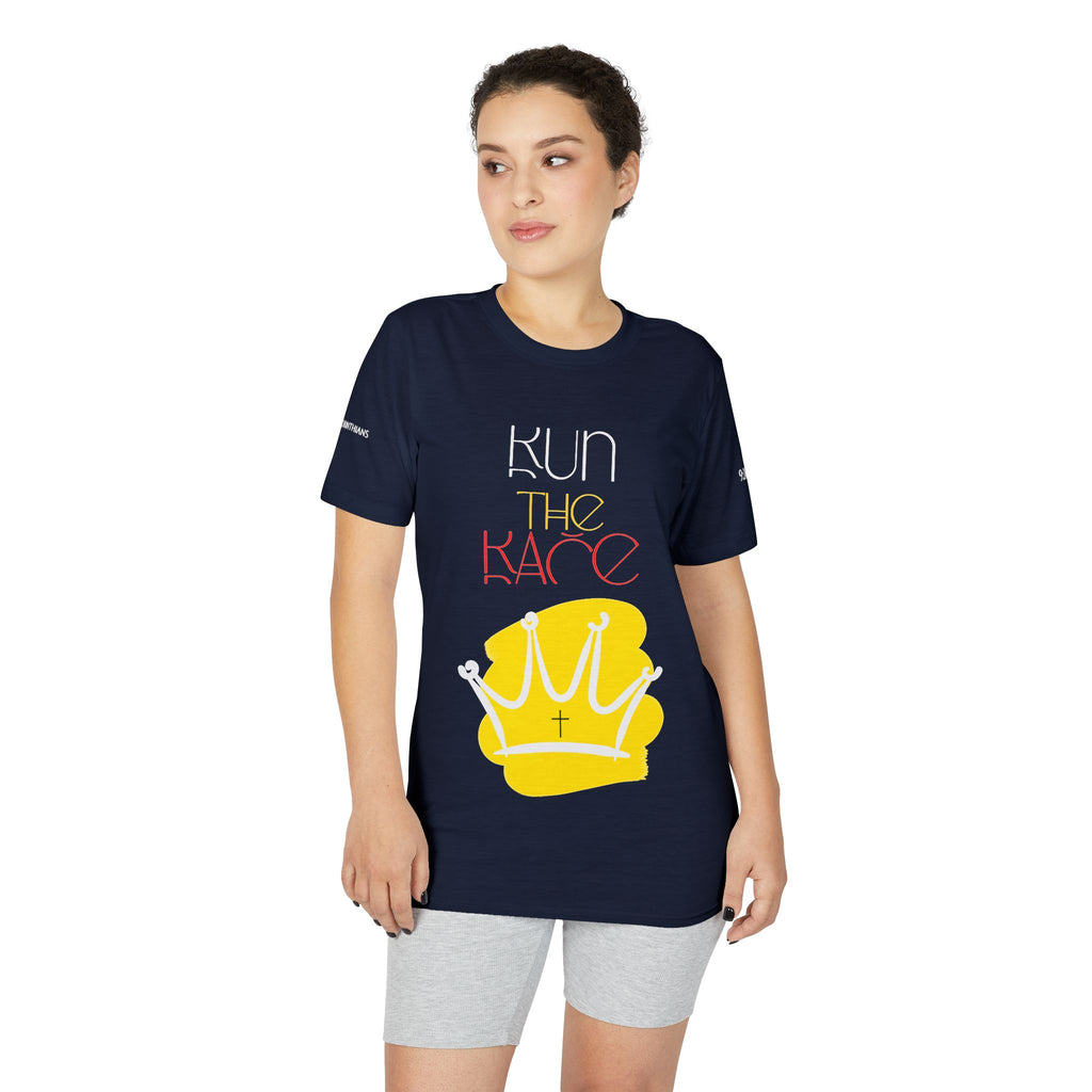 'Run The Race' - Athletic Tee