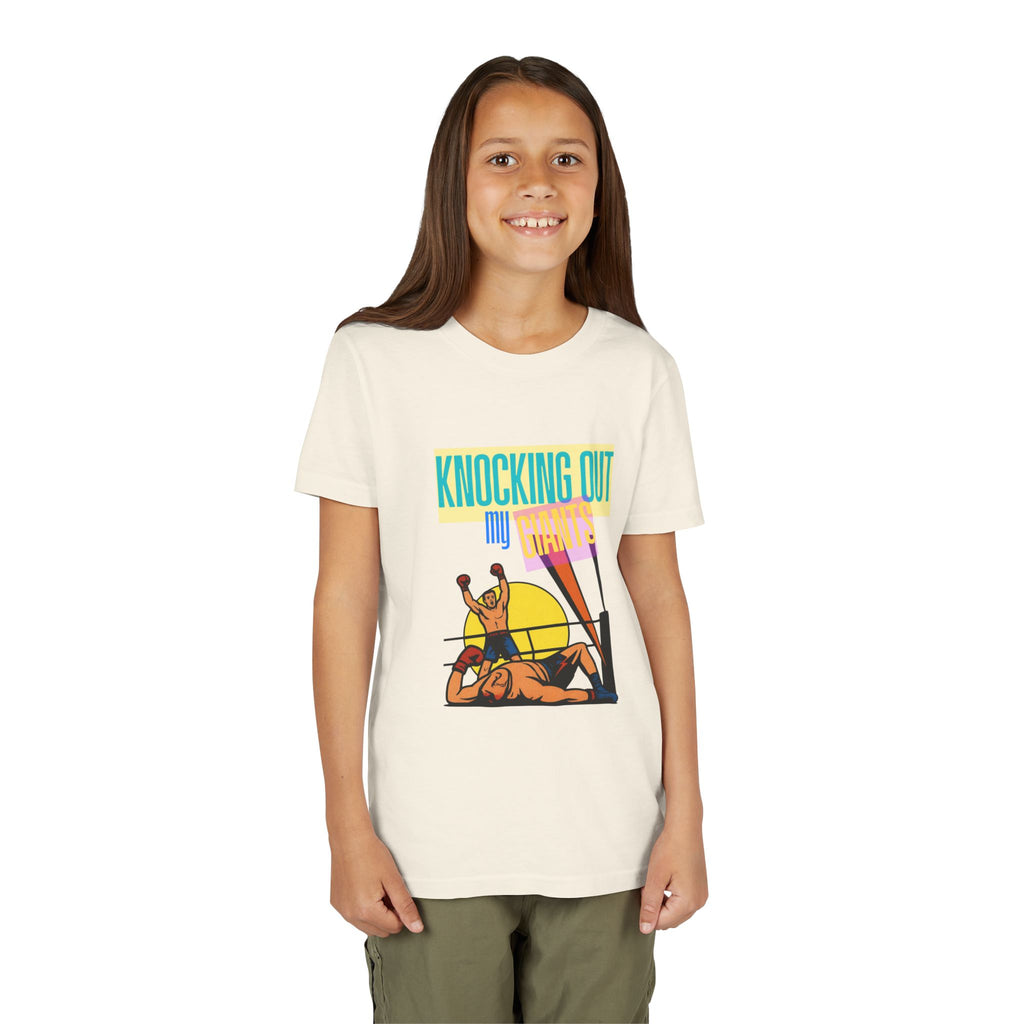 "Knocking Out My Giants" - David and Goliath Graphic Tee