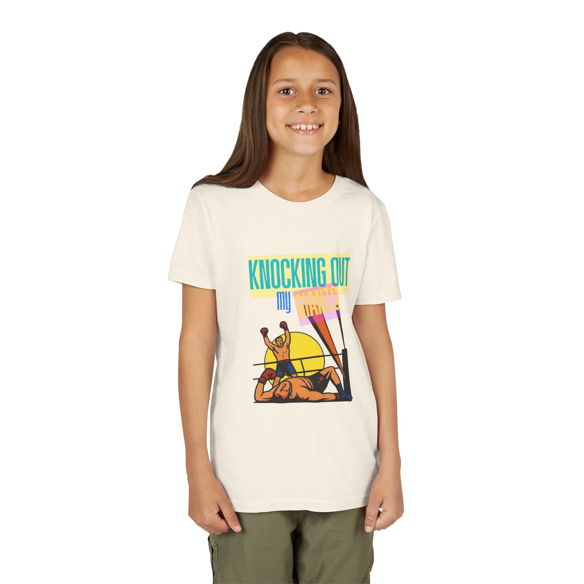 "Knocking Out My Giants" - David and Goliath Graphic Tee