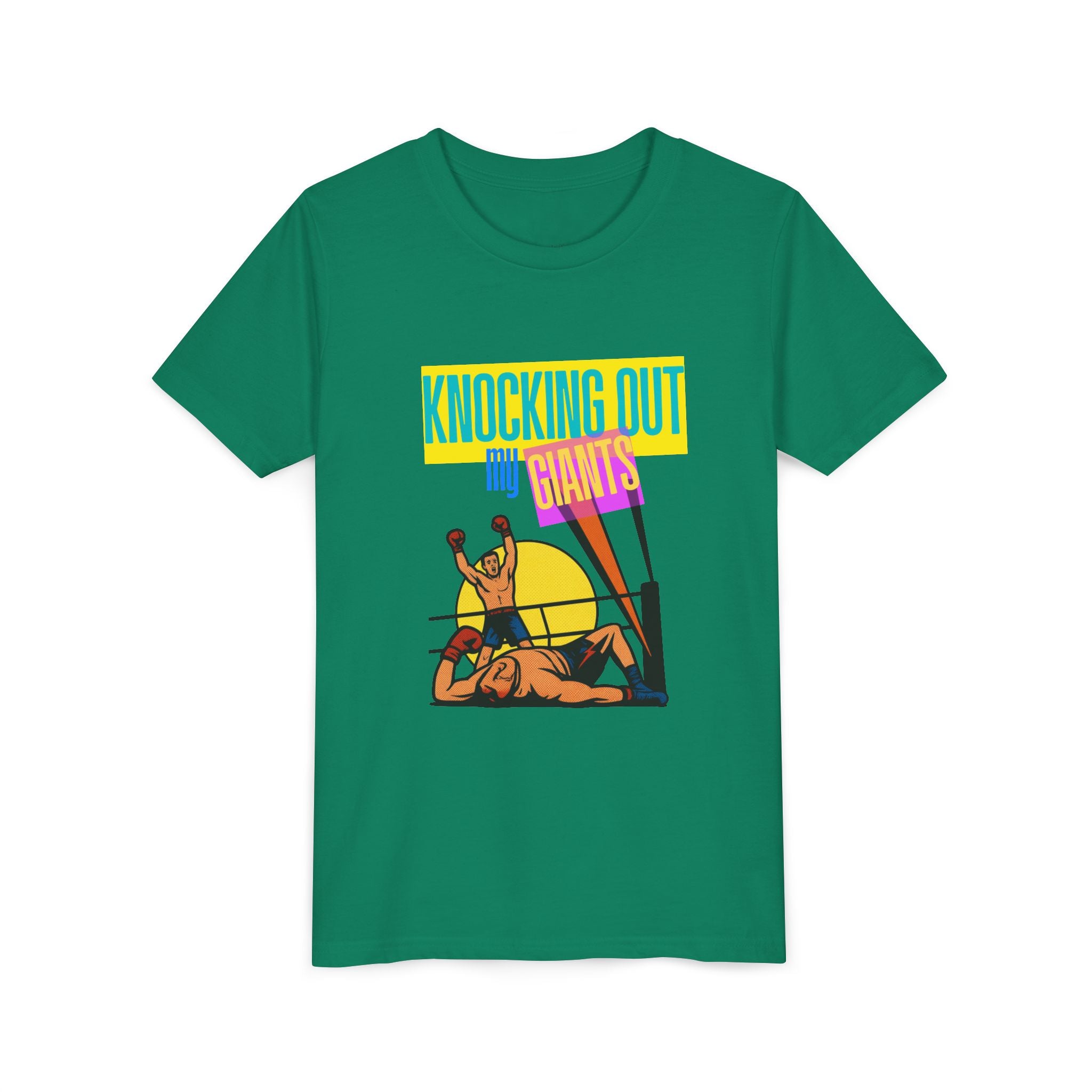 "Knocking Out My Giants" - David and Goliath Graphic Tee