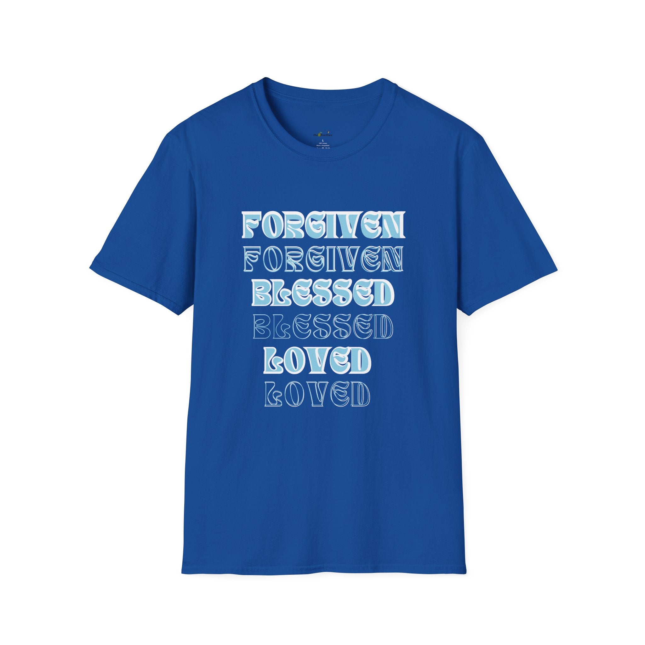 Forgiven, Blessed, Loved — Tee