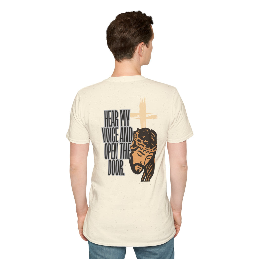 “He’s Knocking” Revelation 3:20 — Graphic T‑Shirt