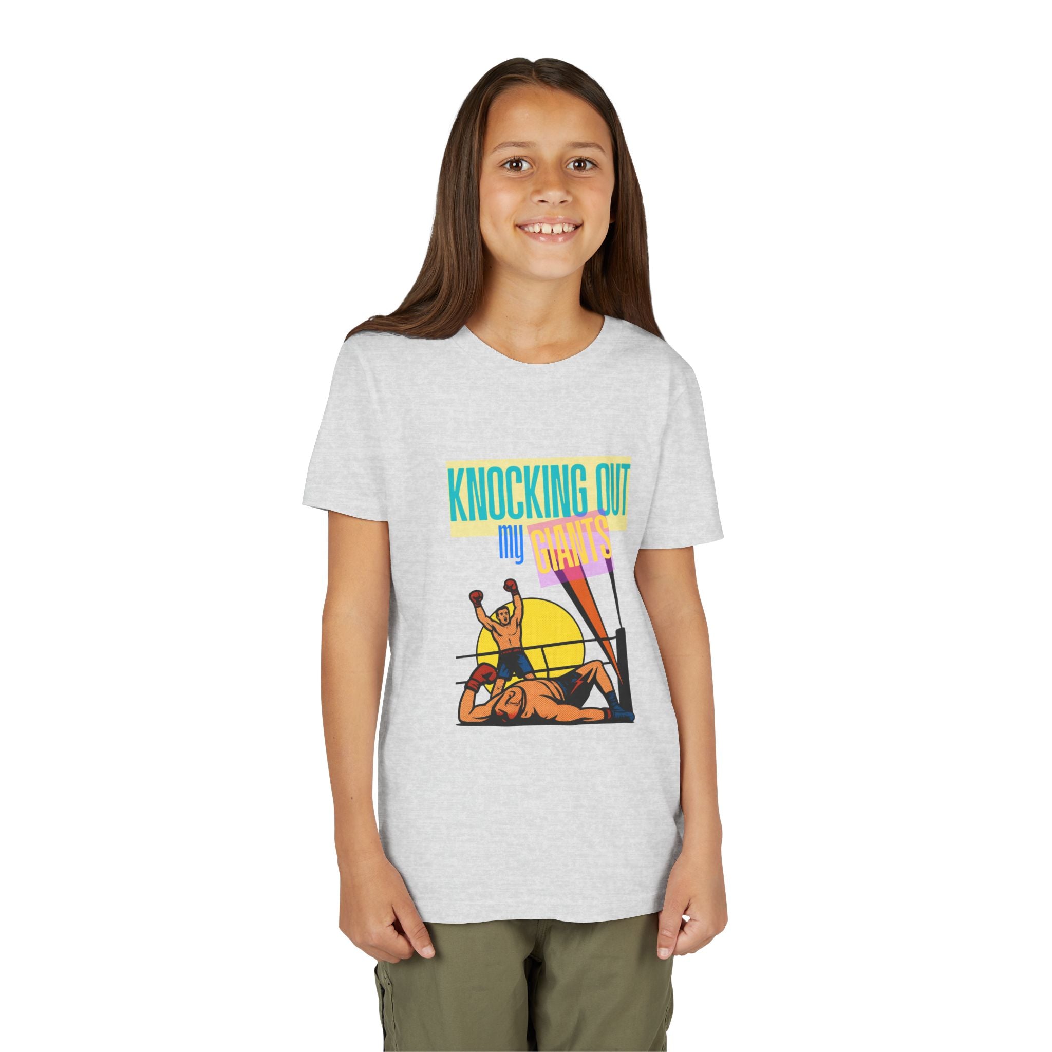 "Knocking Out My Giants" - David and Goliath Graphic Tee