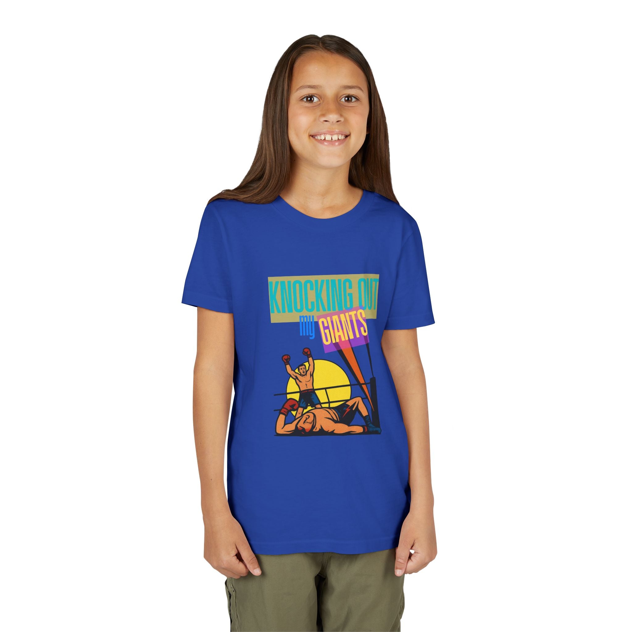 "Knocking Out My Giants" - David and Goliath Graphic Tee