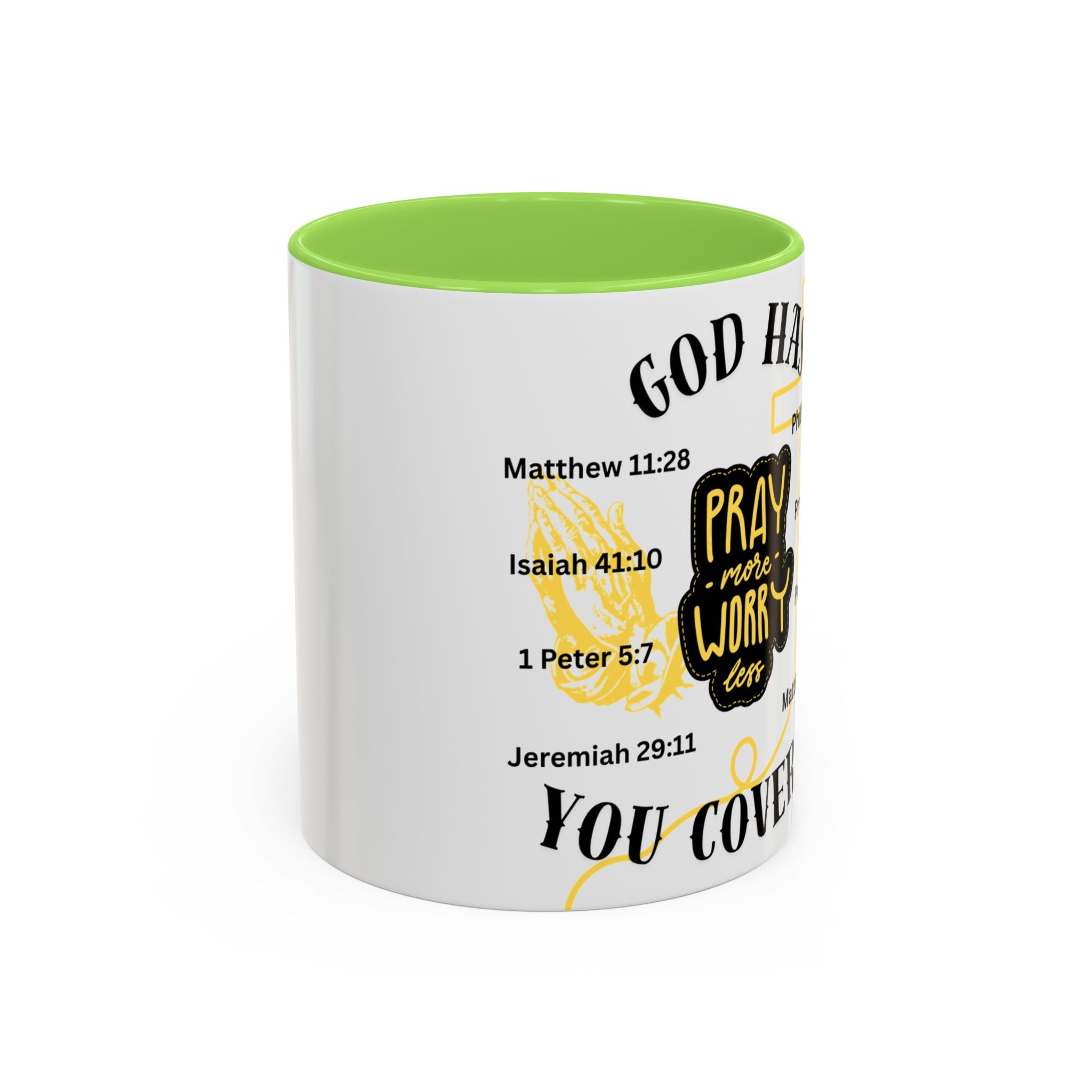 "Pray More, Worry Less" Mug  (11oz/15oz)