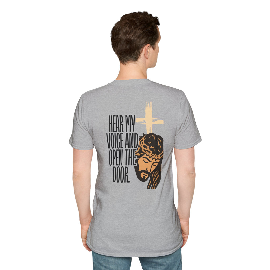 “He’s Knocking” Revelation 3:20 — Graphic T‑Shirt