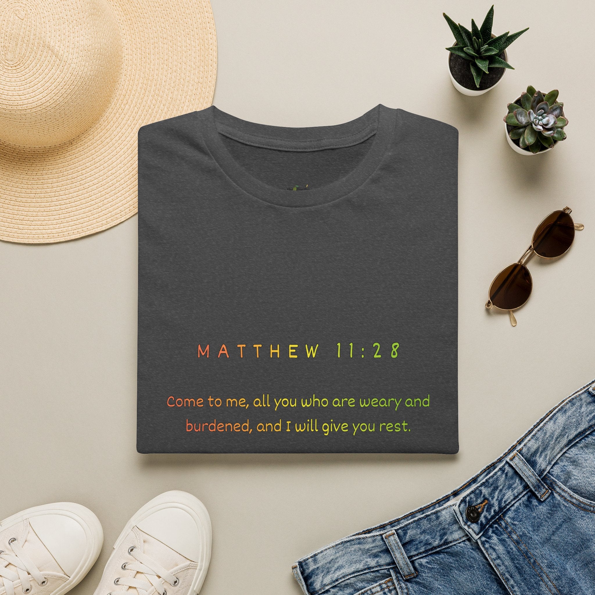 "Come To Me, All Who Are Weary" - Tee