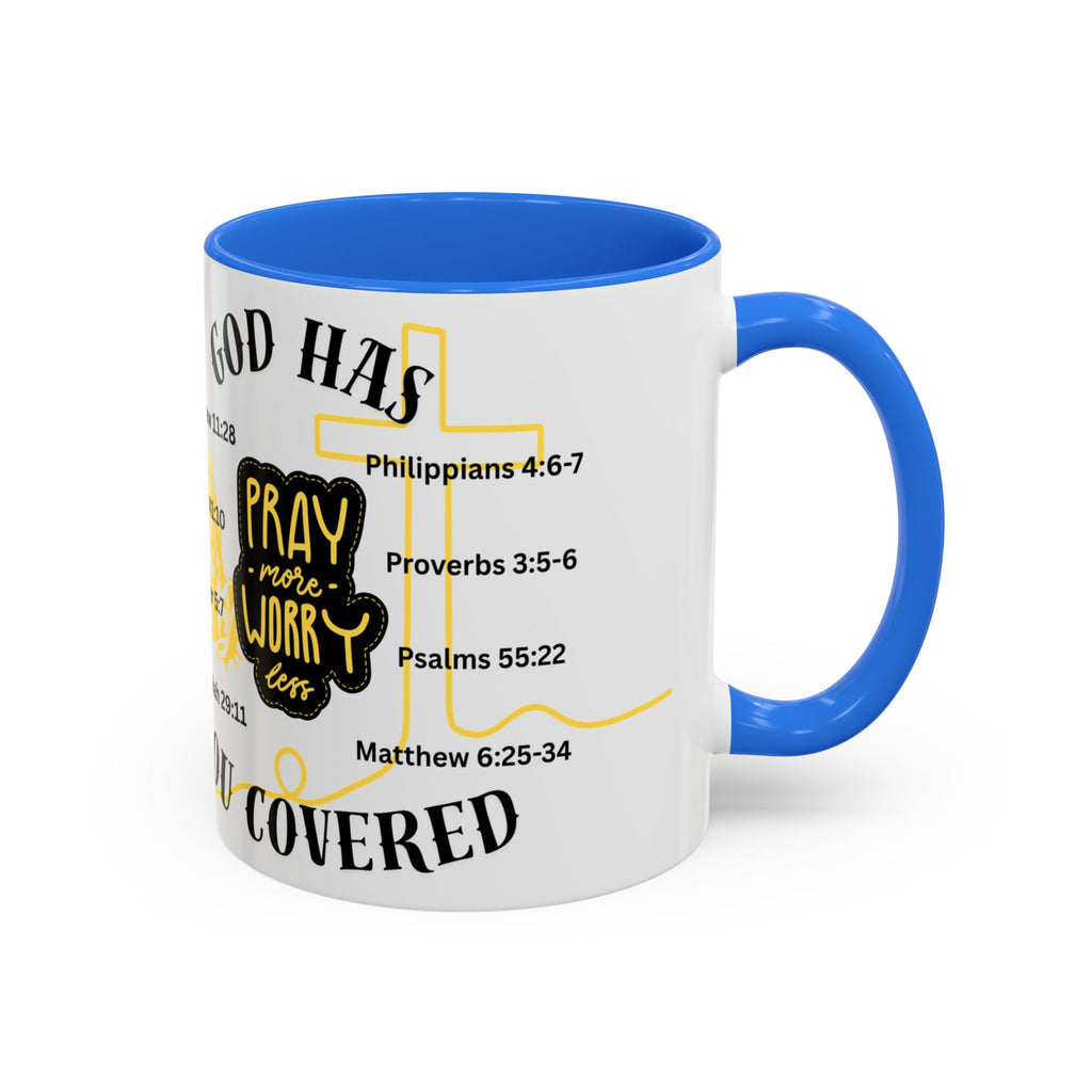 "Pray More, Worry Less" Mug  (11oz/15oz)
