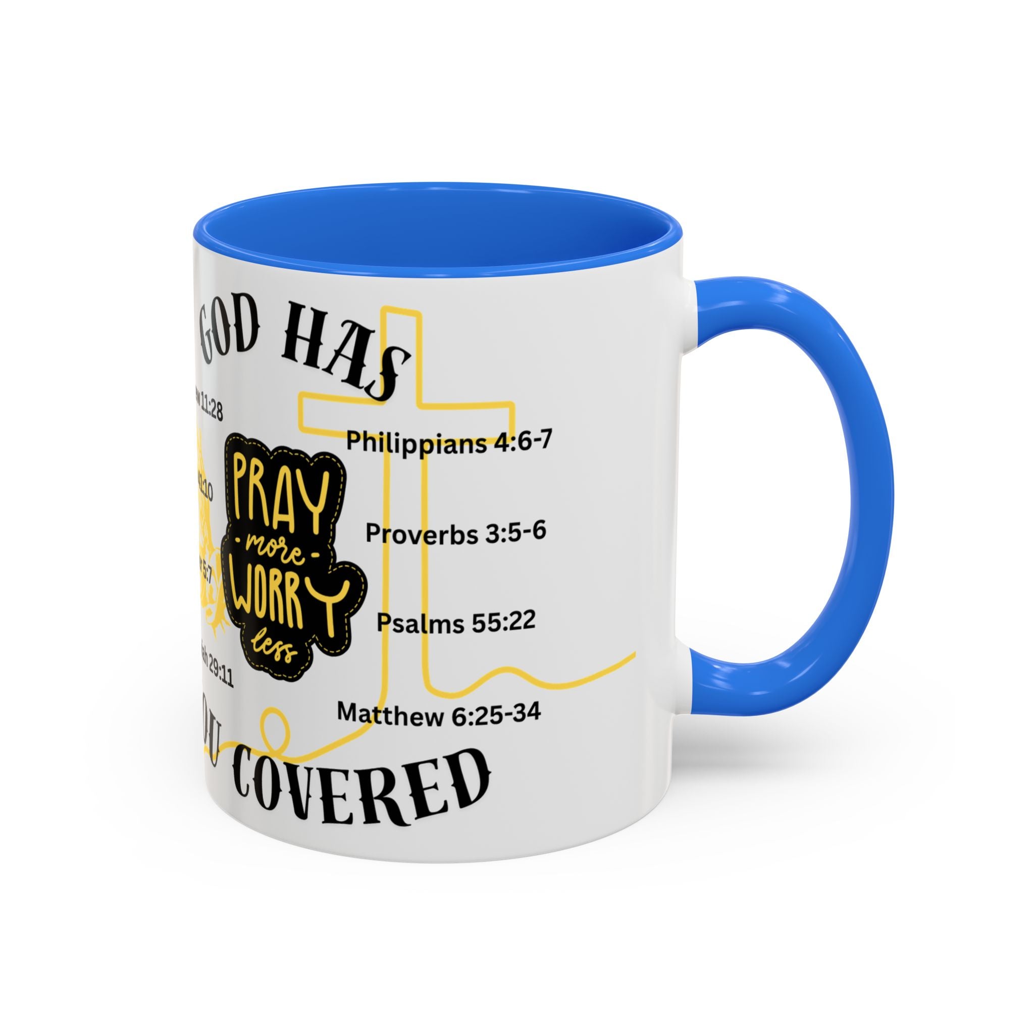 "Pray More, Worry Less" Mug  (11oz/15oz)
