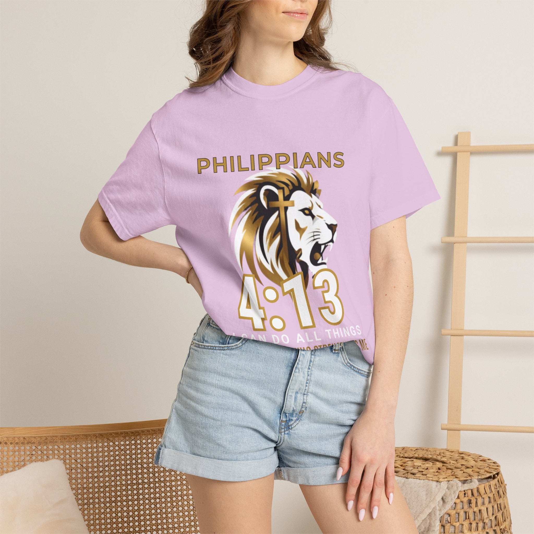 Philippians 4:13: "I Can Do All Things" - T-Shirt