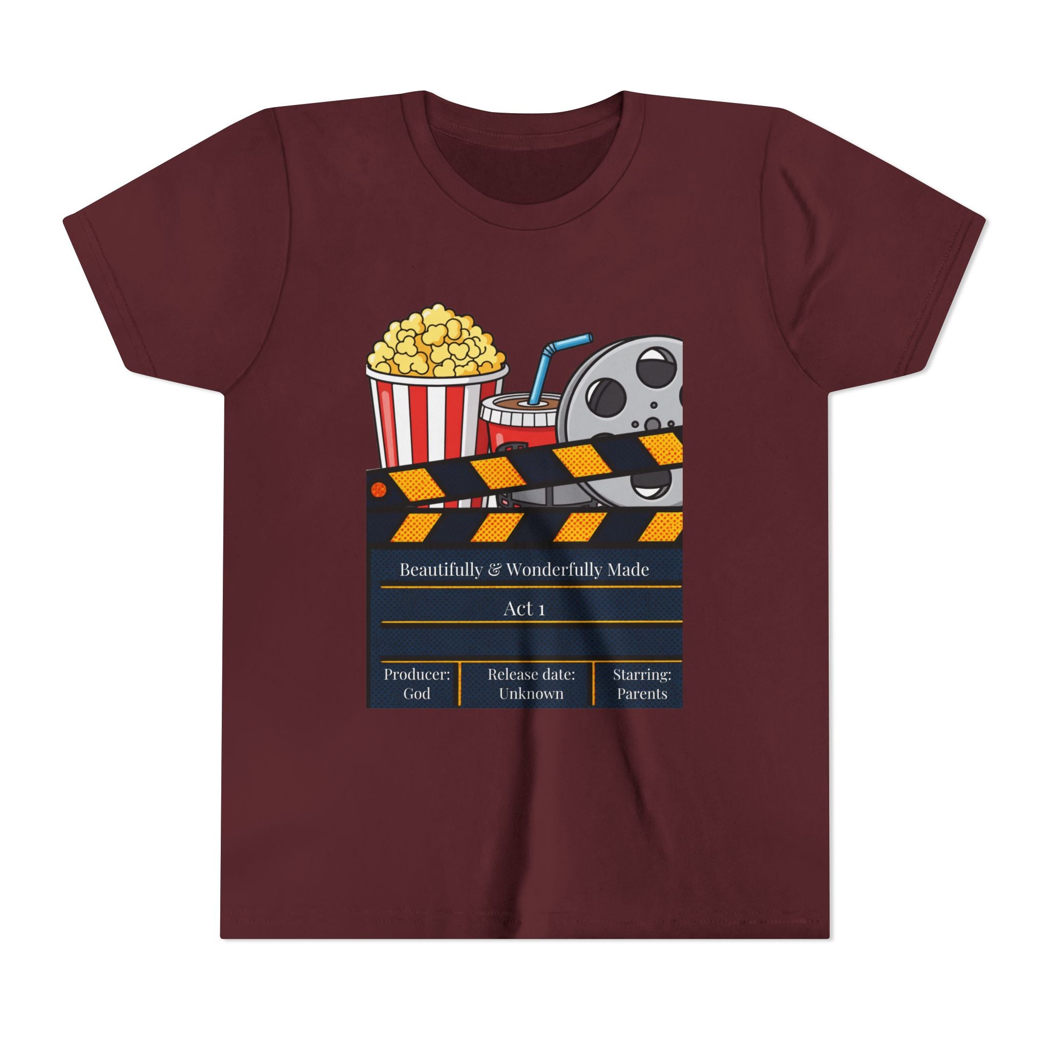 'Beautifully & Wonderfully Made'  — Kids Movie Night Tee