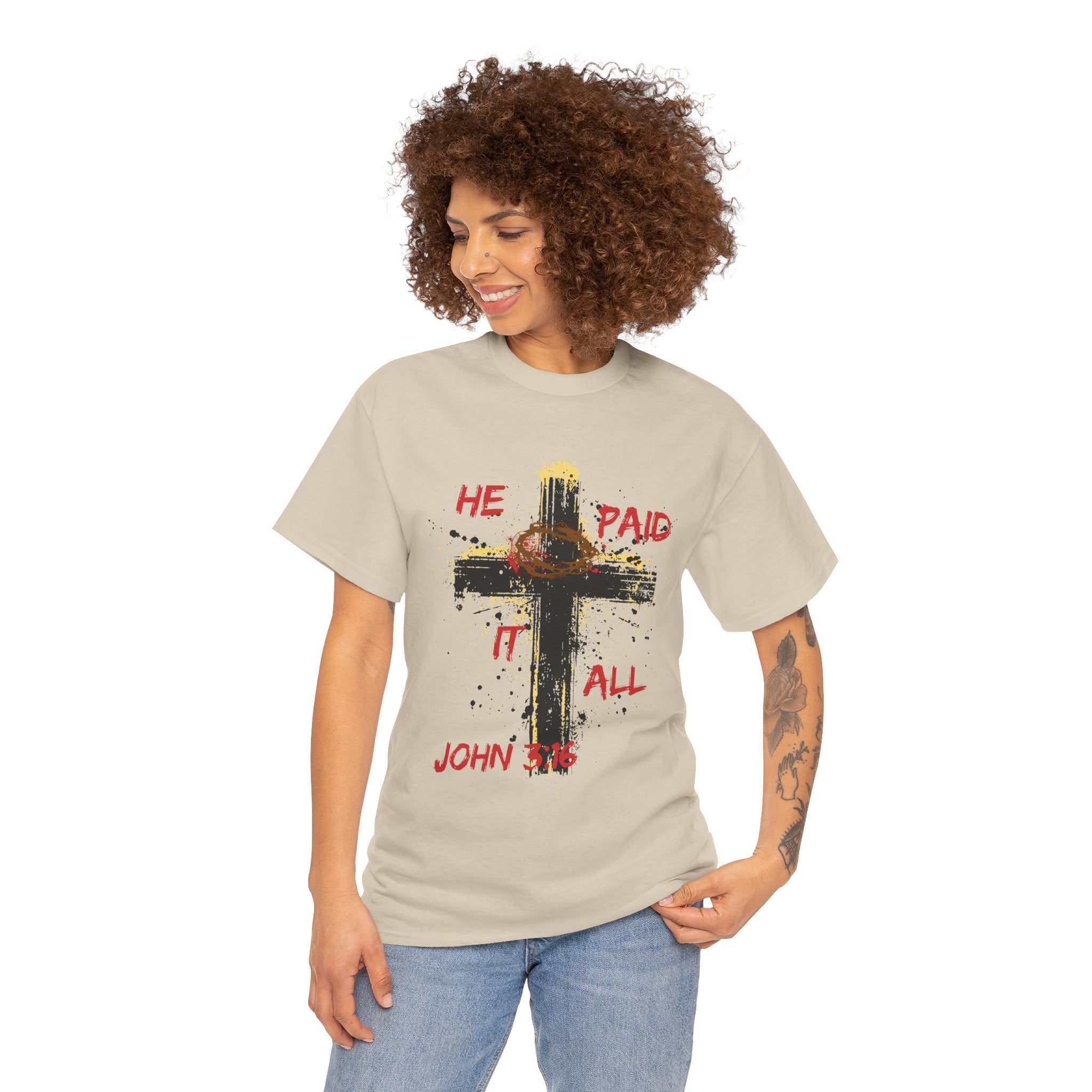 'He Paid It All'  — Graphic Tee
