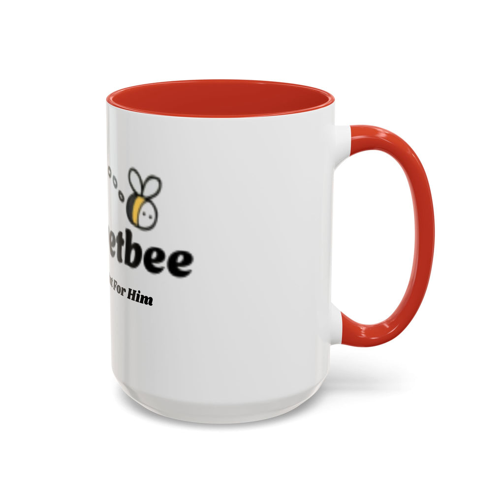 theOlivetbee Coffee Mug — "Not For Me, But For Him" Accent Ceramic Mug (11/15oz)