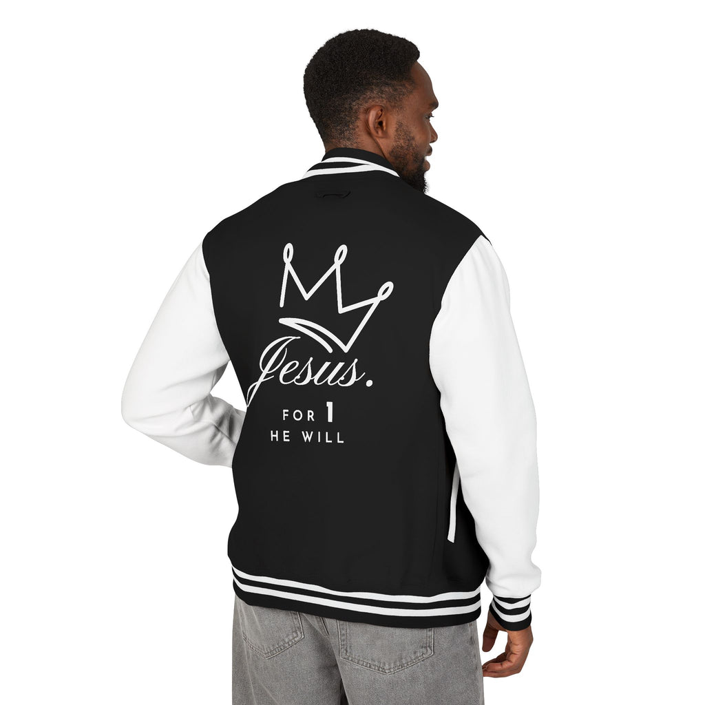 'He Leaves The 99 For 1' -Letterman Jacket
