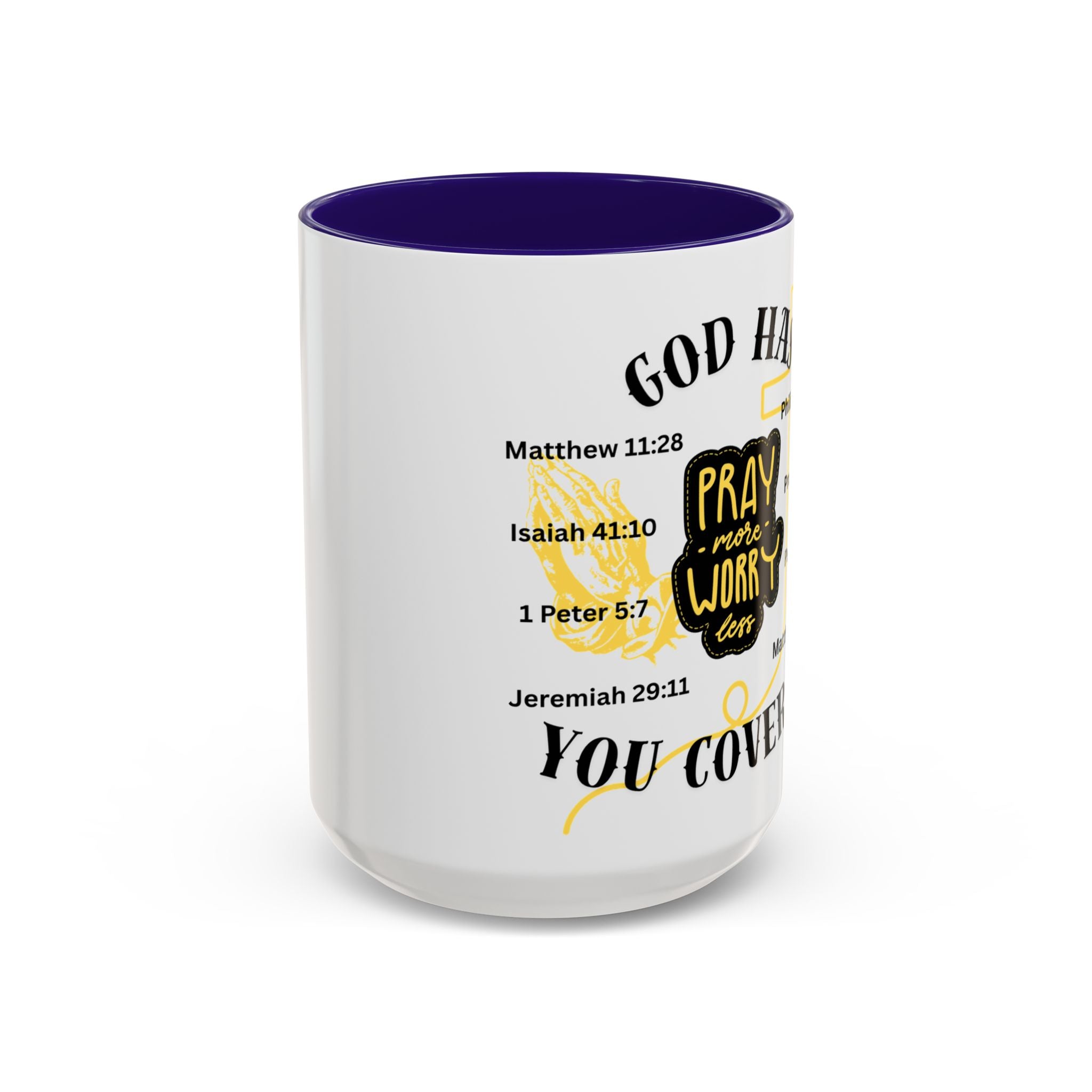 "Pray More, Worry Less" Mug  (11oz/15oz)