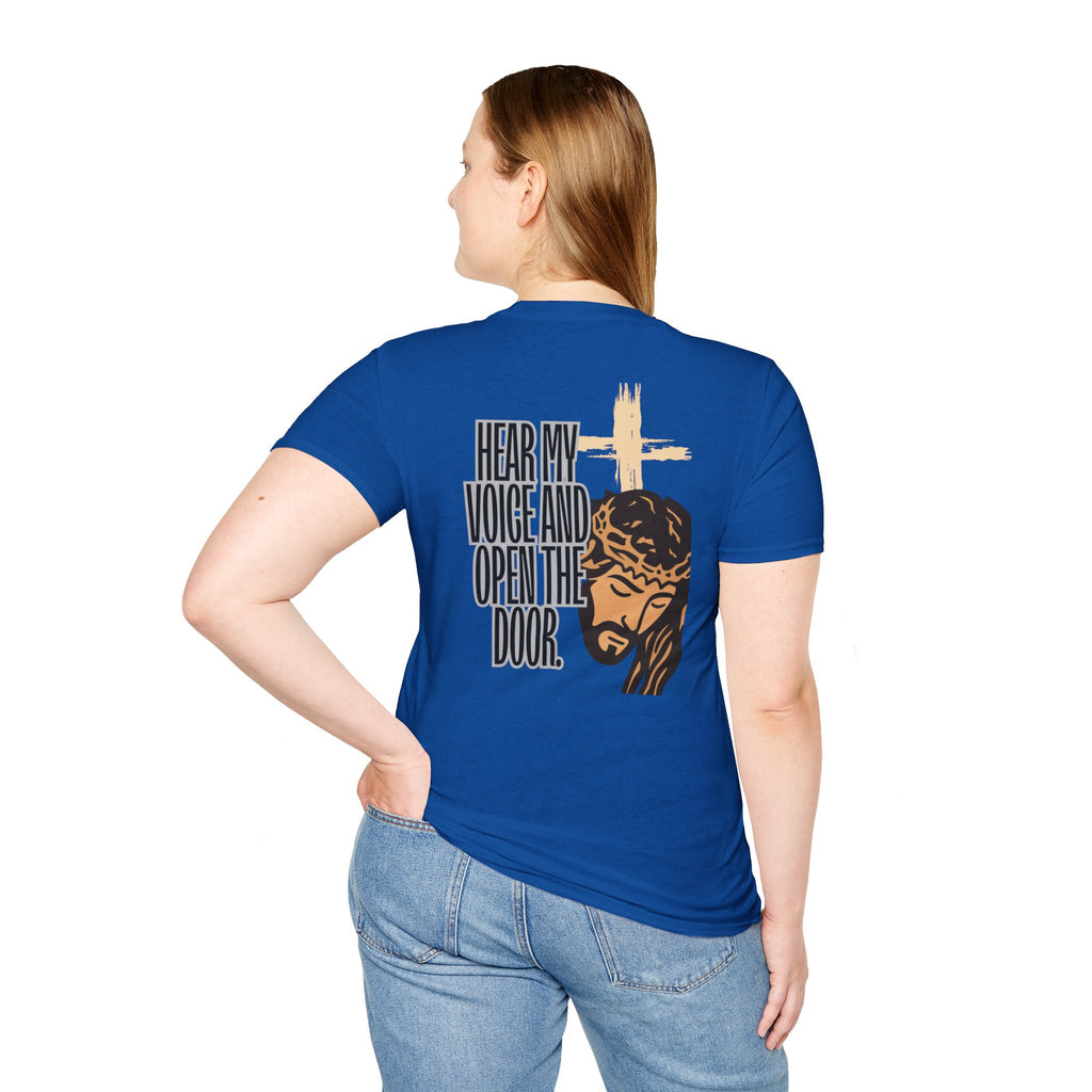 “He’s Knocking” Revelation 3:20 — Graphic T‑Shirt