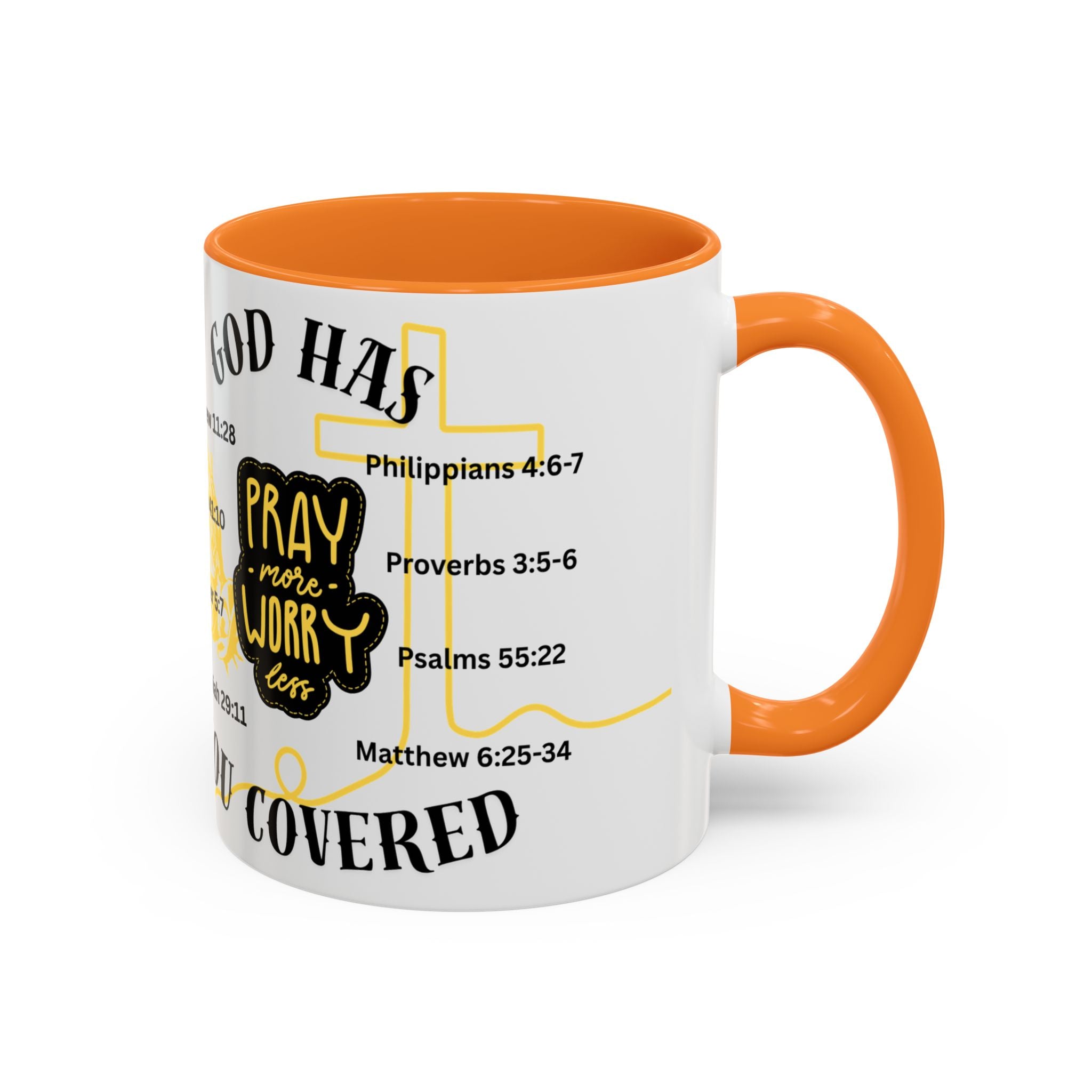 "Pray More, Worry Less" Mug  (11oz/15oz)