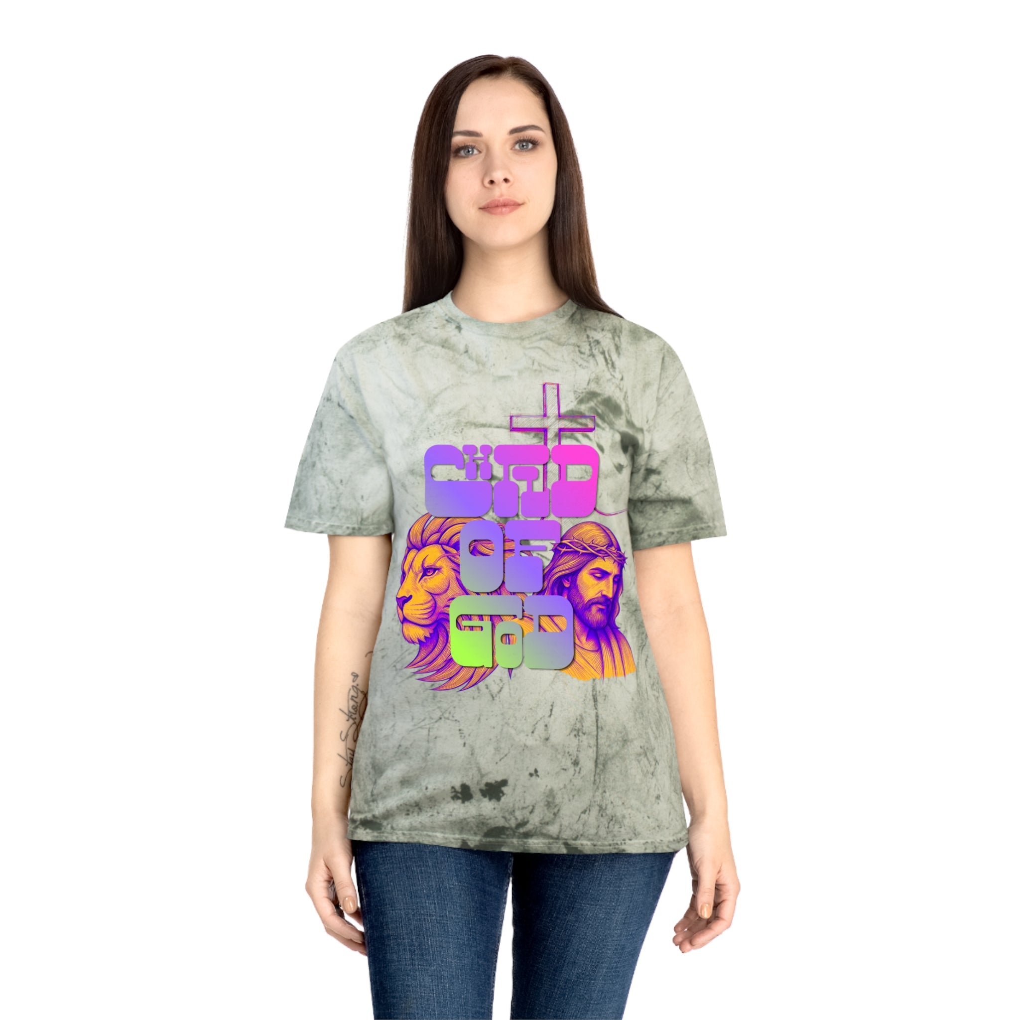 'Child of God' Vintage Tie-Dye T-Shirt
