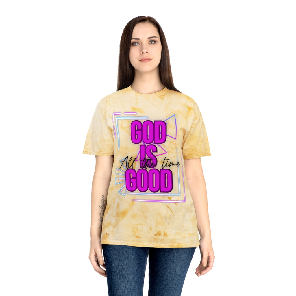 'God Is Good All The Time' — Retro Neon