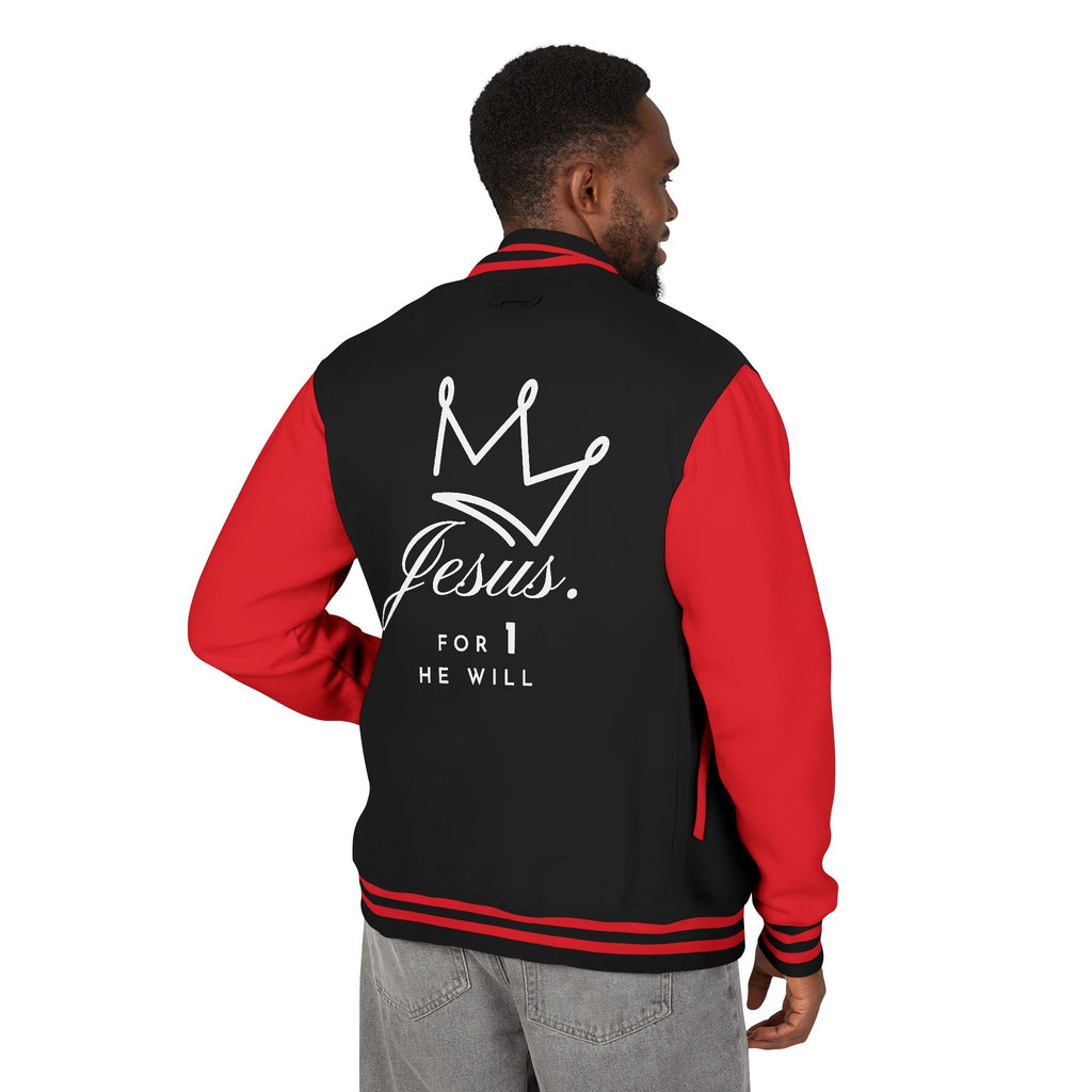 'He Leaves The 99 For 1' -Letterman Jacket