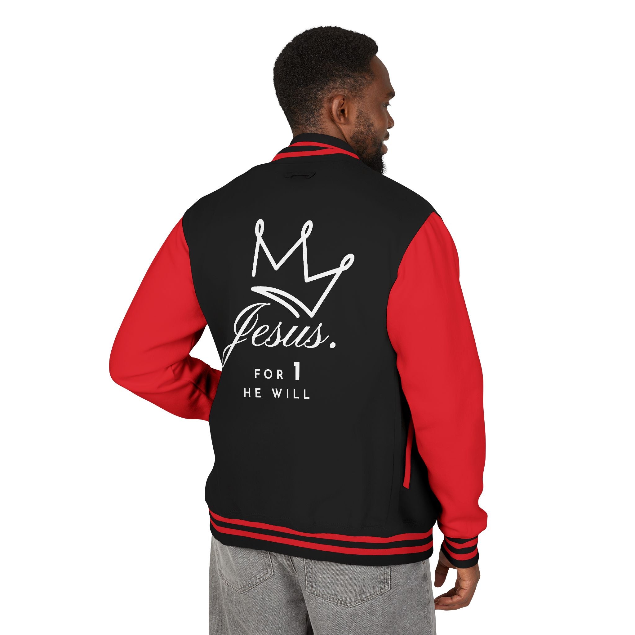 'He Leaves The 99 For 1' -Letterman Jacket