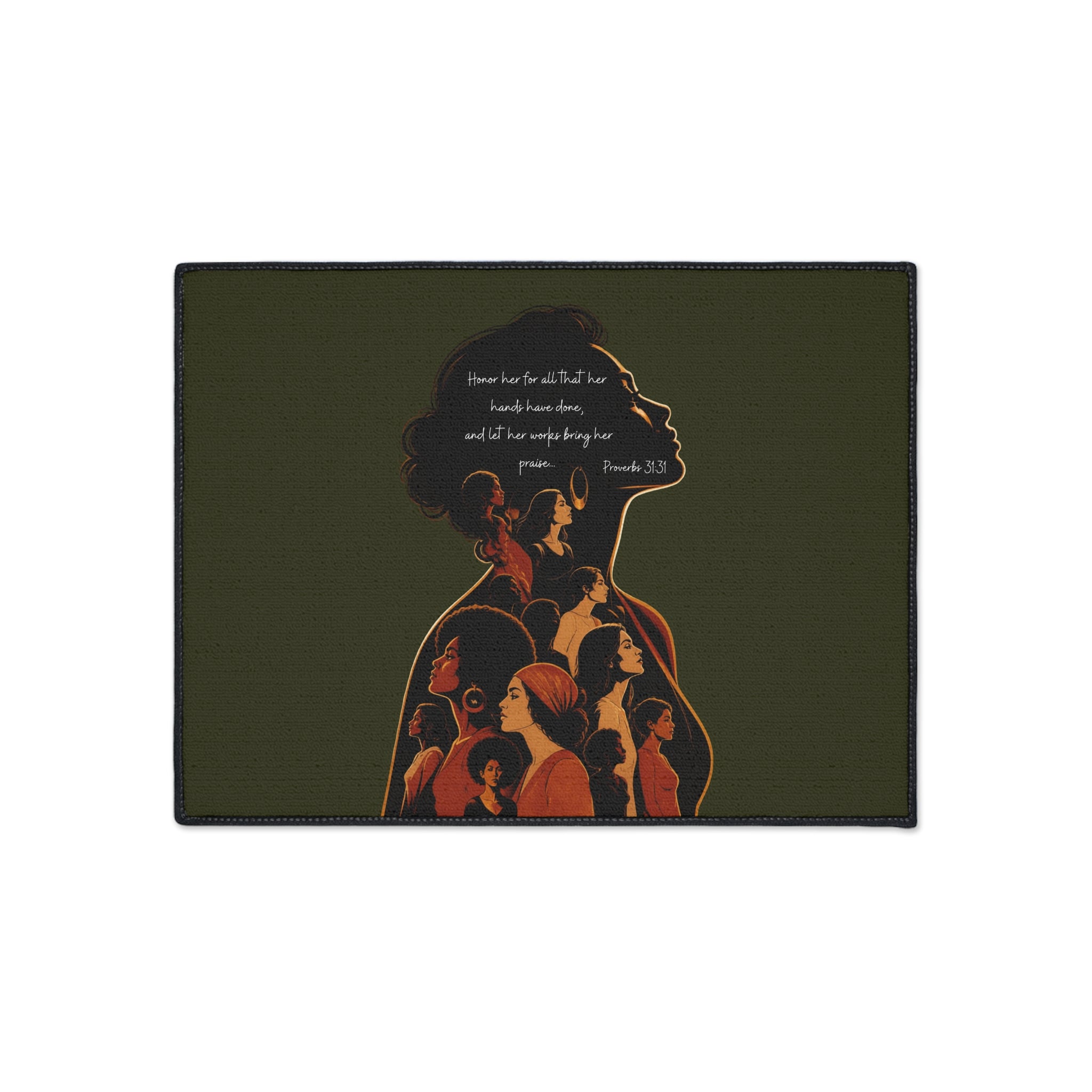 'You Are' — Proverbs 31 Woman Floor Mat