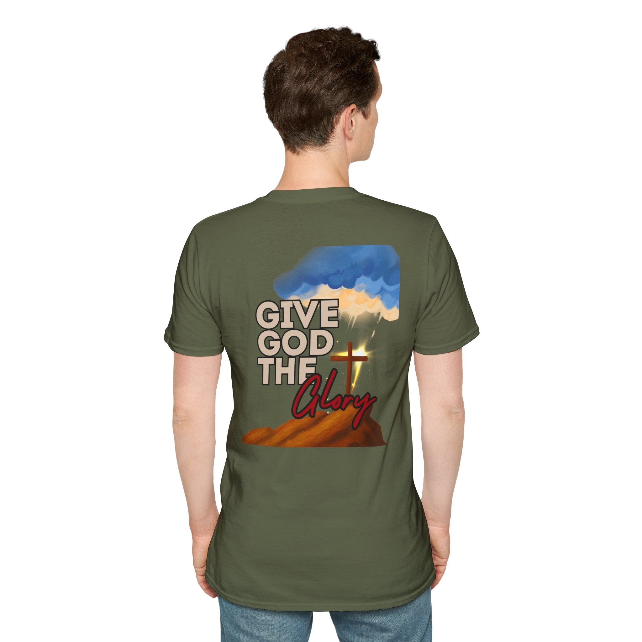 “Rise and Shine - Give God the Glory”  — Graphic Tee