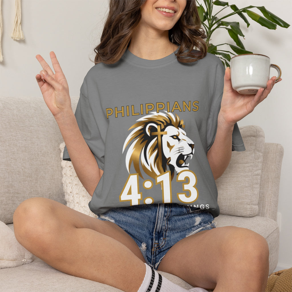 Philippians 4:13: "I Can Do All Things" - T-Shirt