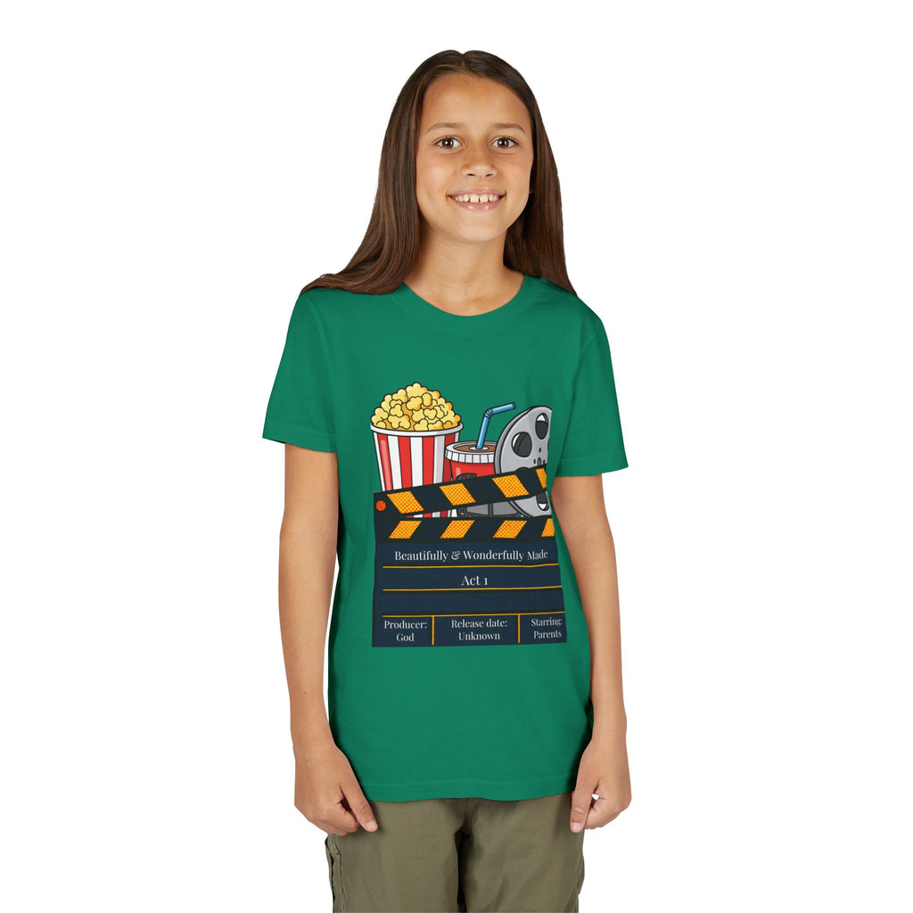 'Beautifully & Wonderfully Made'  — Kids Movie Night Tee