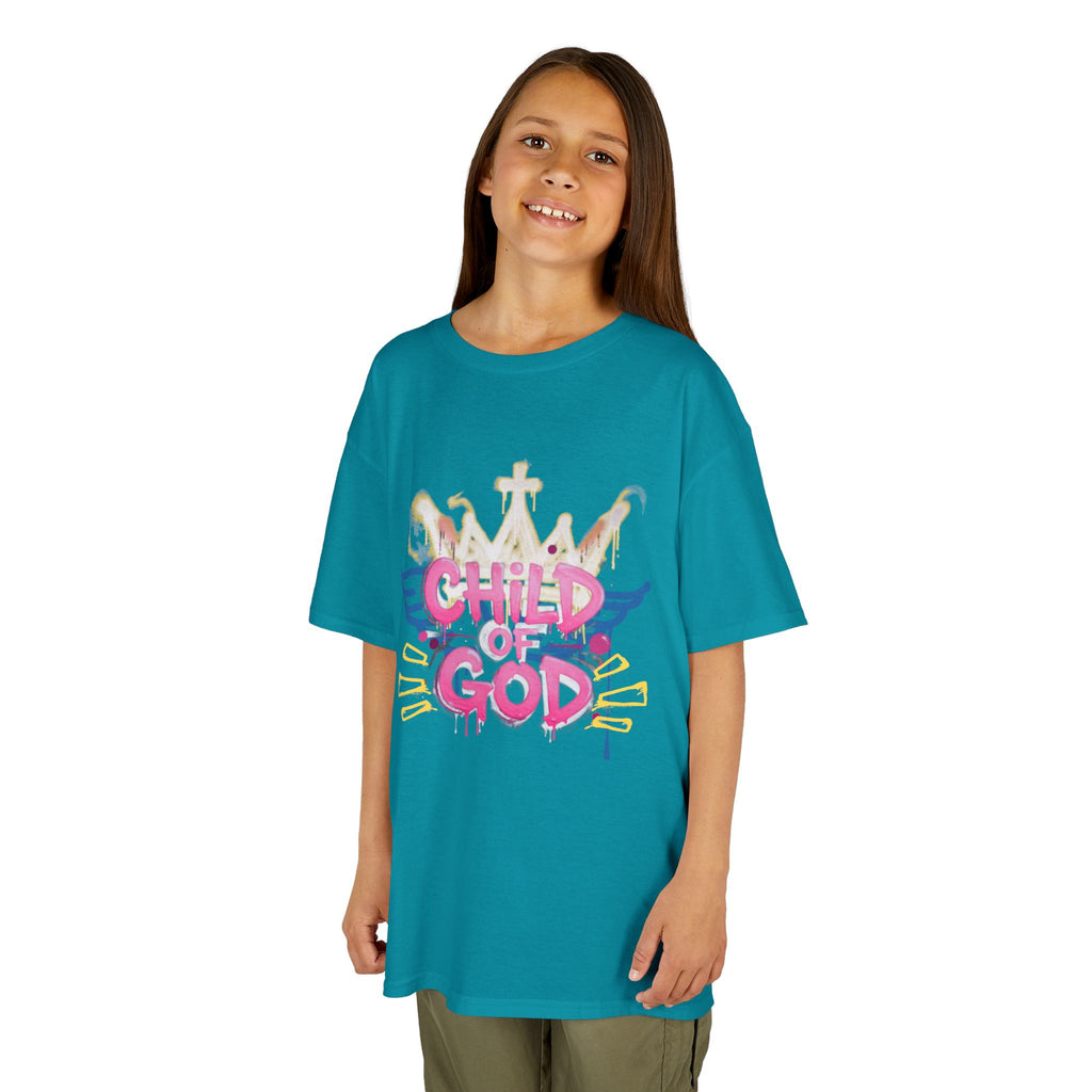 'Child of God' — Angel Wings Graphic Kids Tee