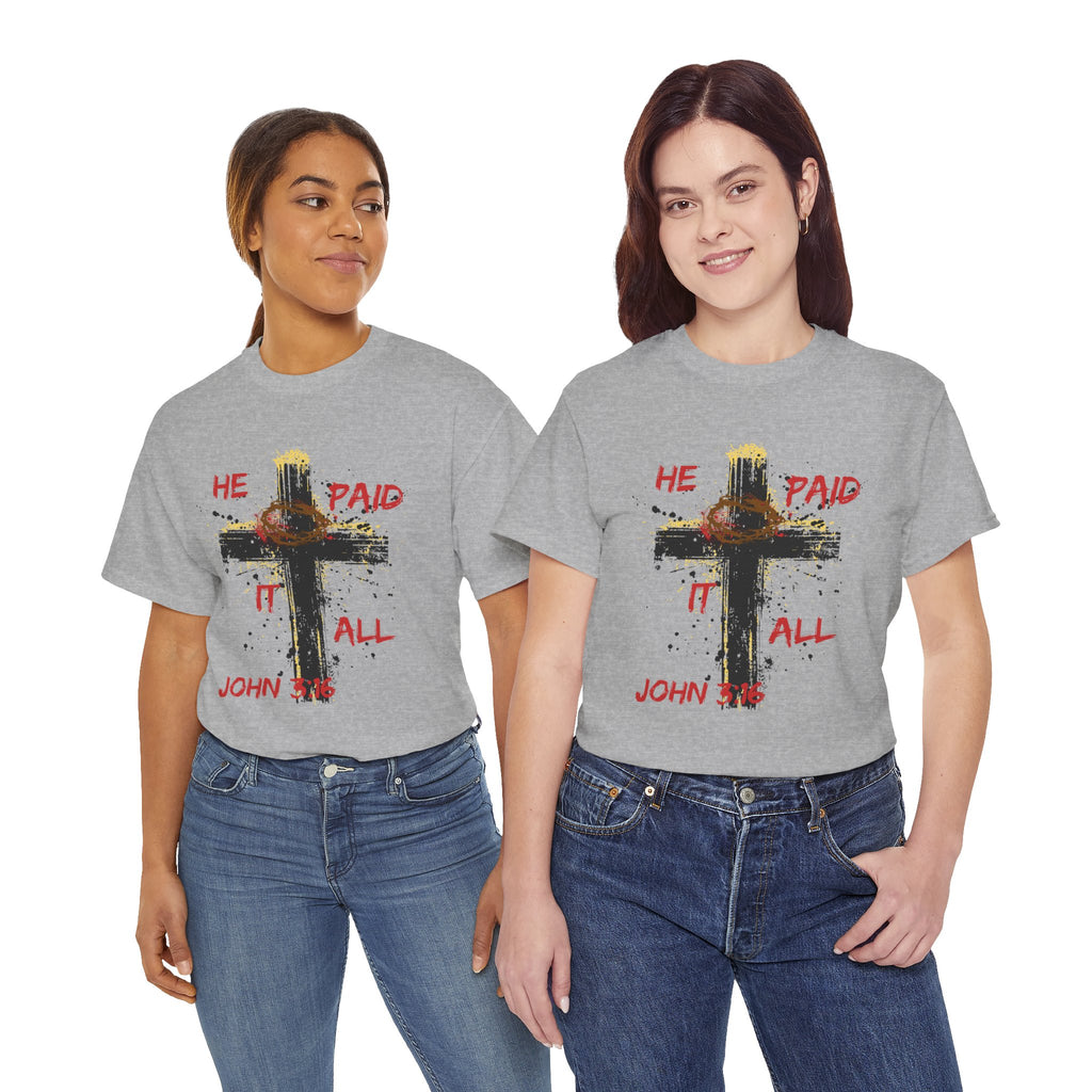 'He Paid It All'  — Graphic Tee
