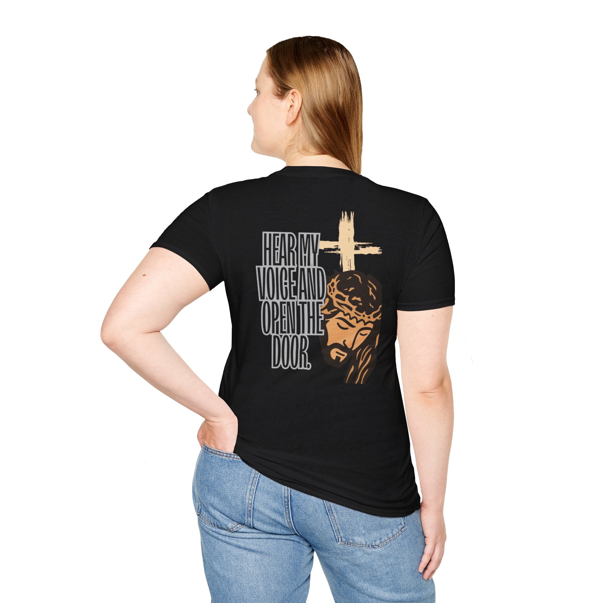 “He’s Knocking” Revelation 3:20 — Graphic T‑Shirt