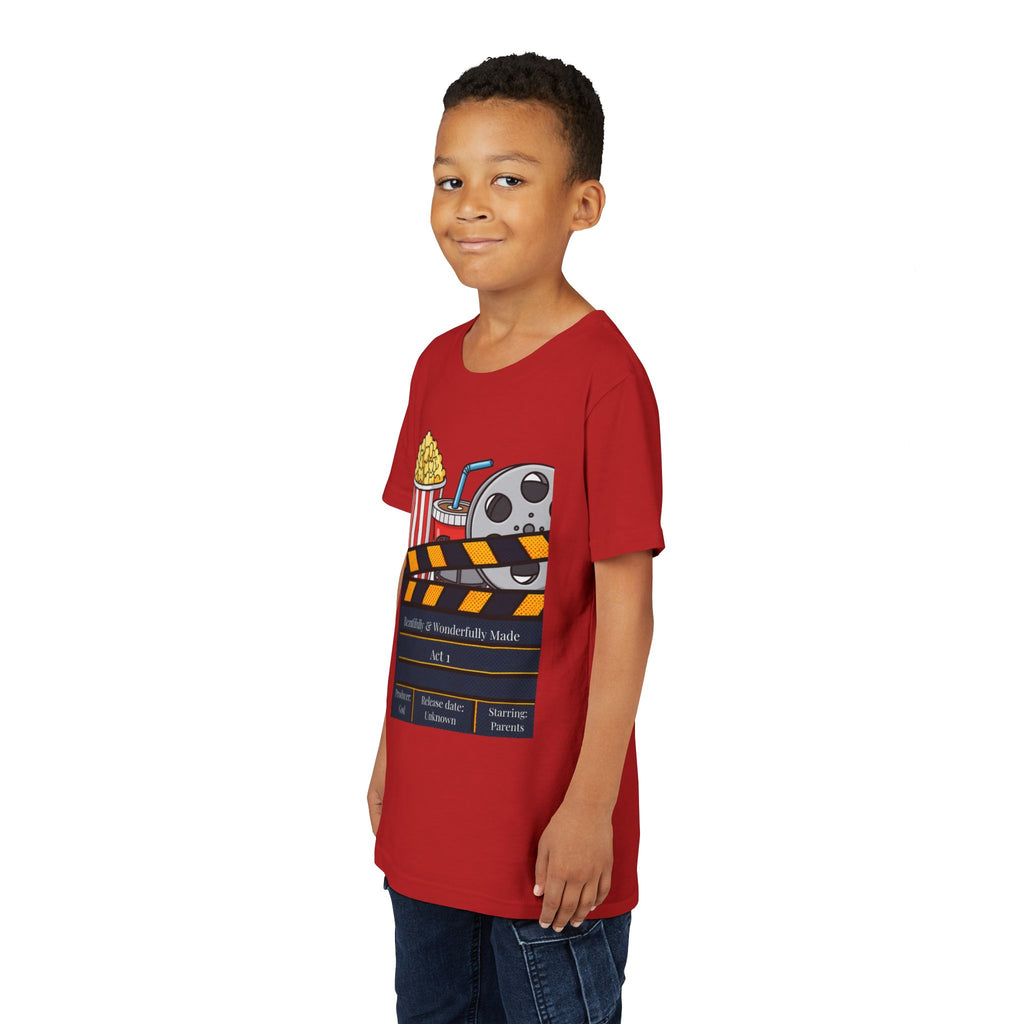 'Beautifully & Wonderfully Made'  — Kids Movie Night Tee
