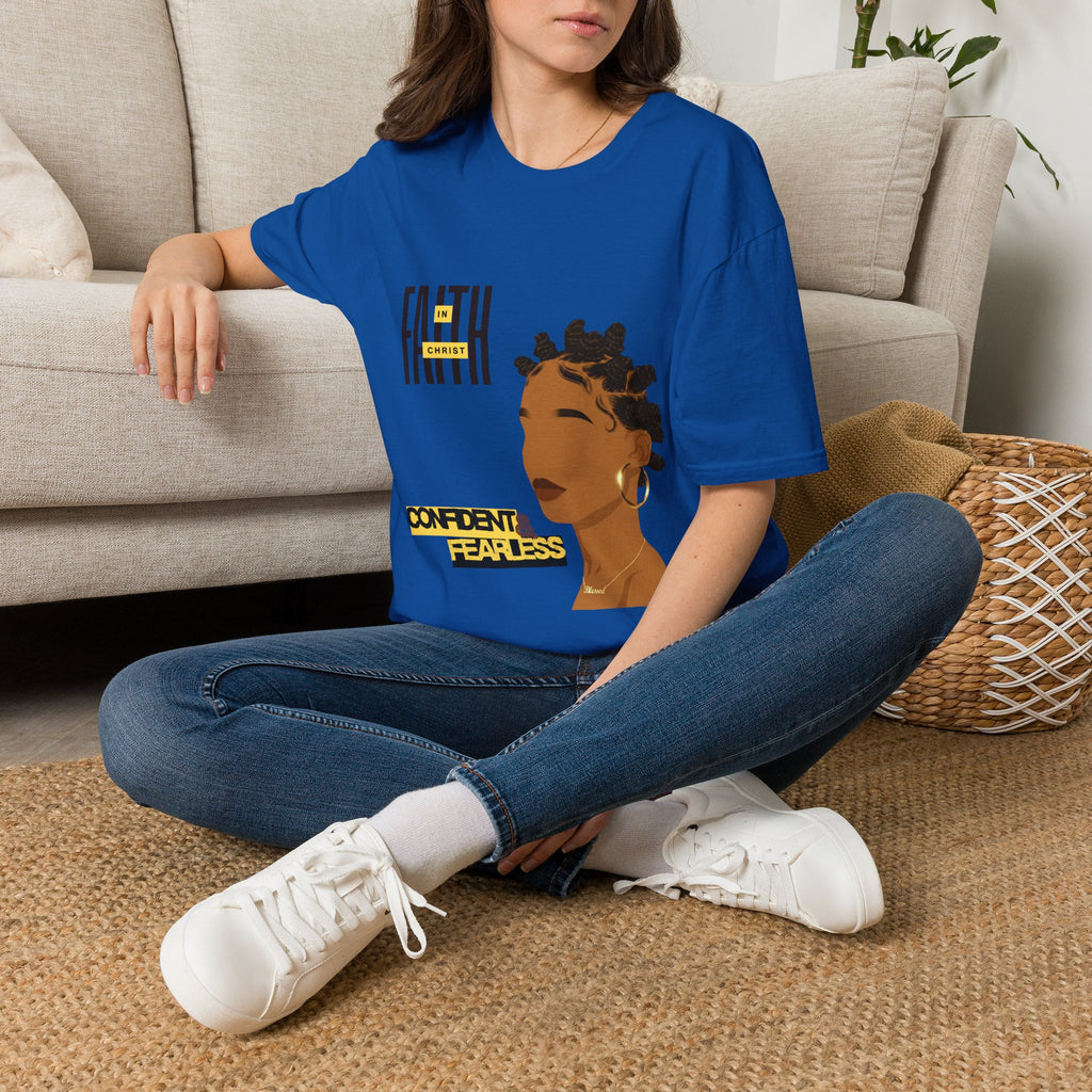 'Faith in Christ': Confident & Fearless — Tee