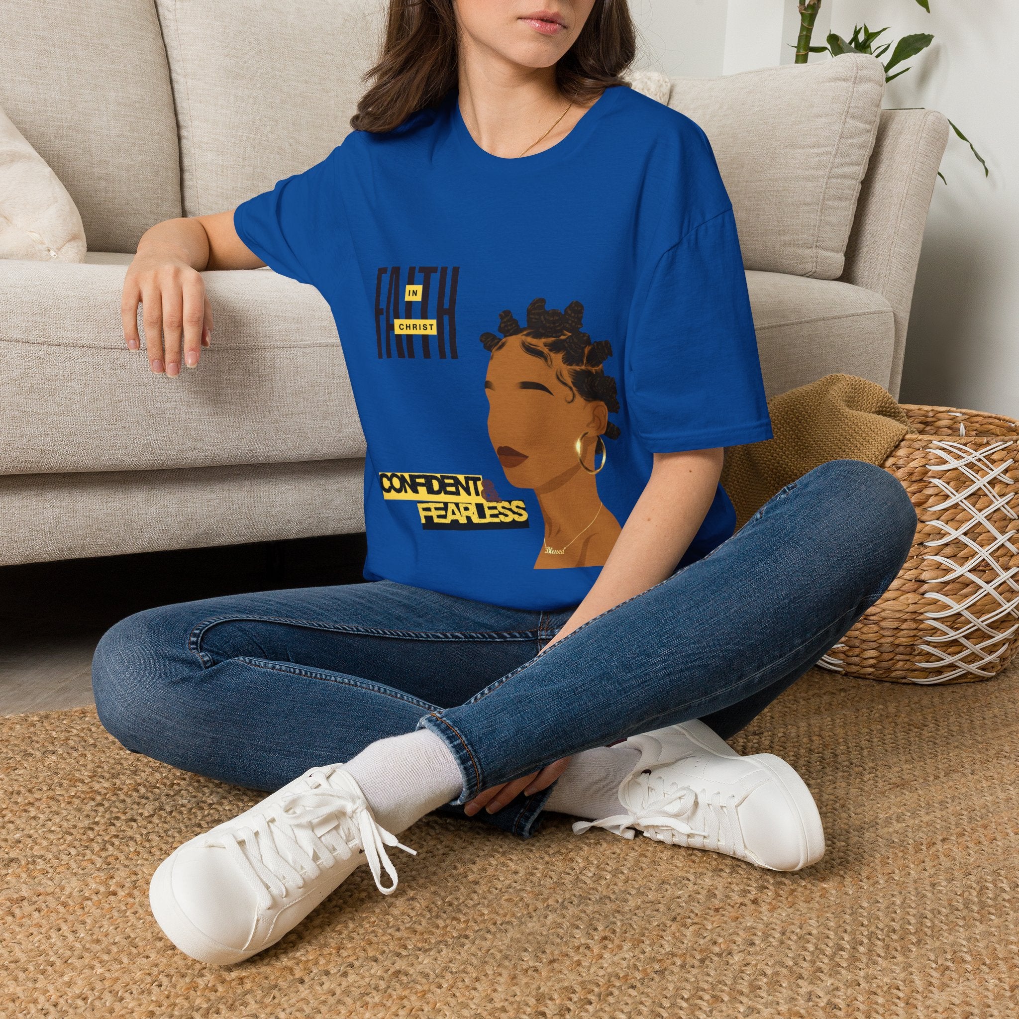 'Faith in Christ': Confident & Fearless — Tee