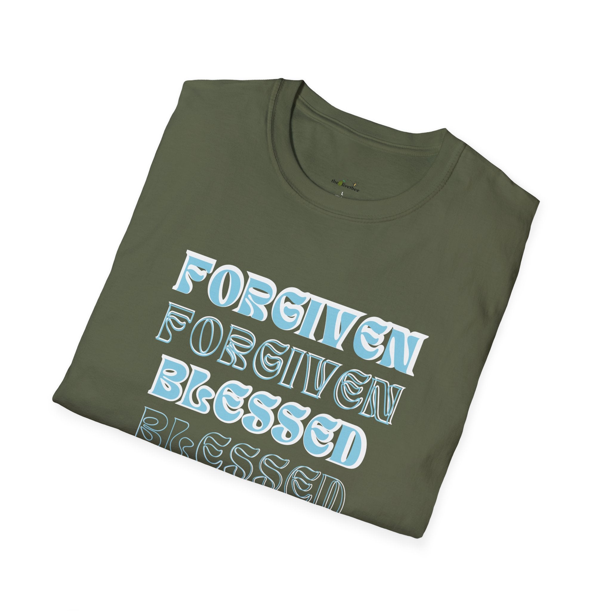 Forgiven, Blessed, Loved — Tee