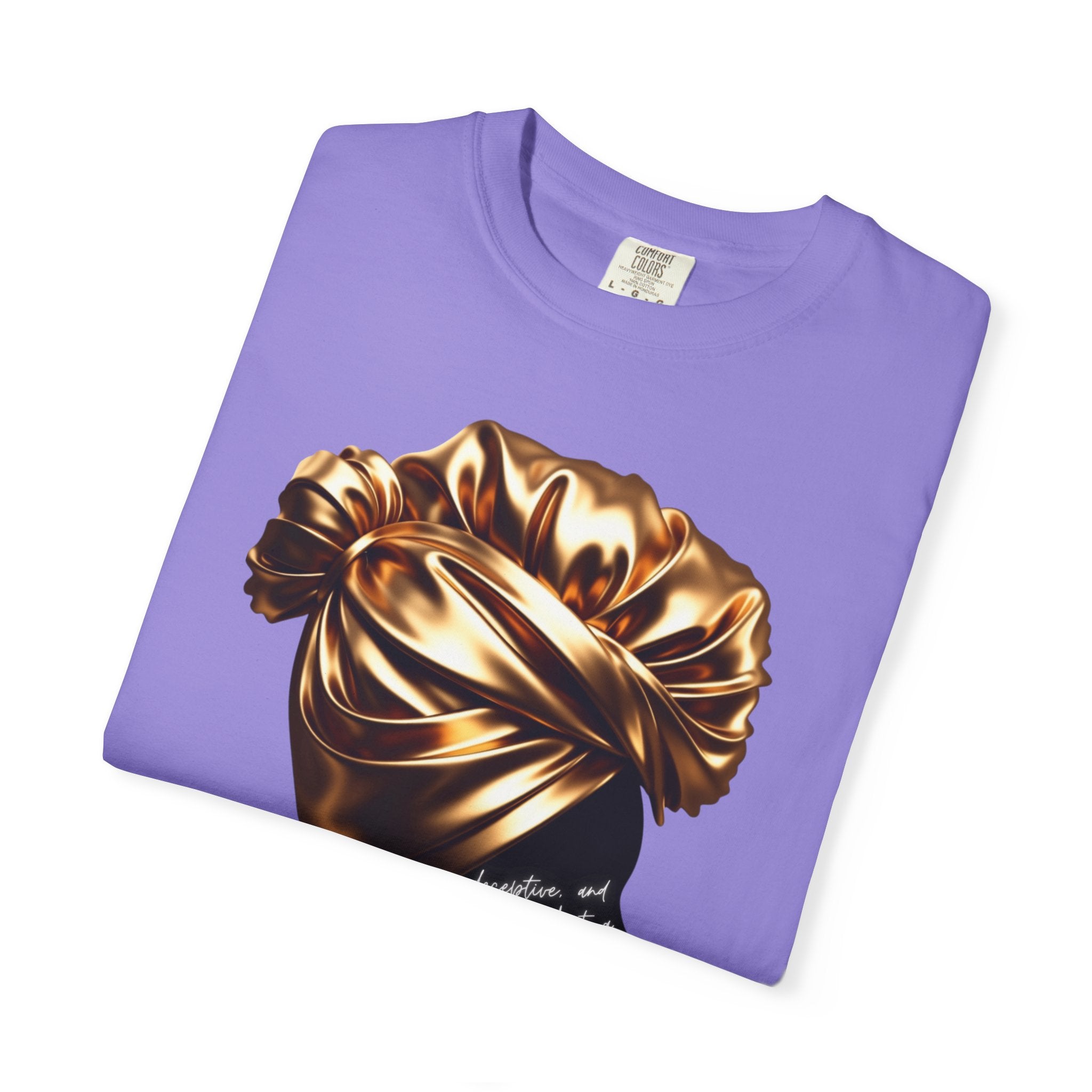 Proverbs 31:30 Gold Headwrap- T-Shirt
