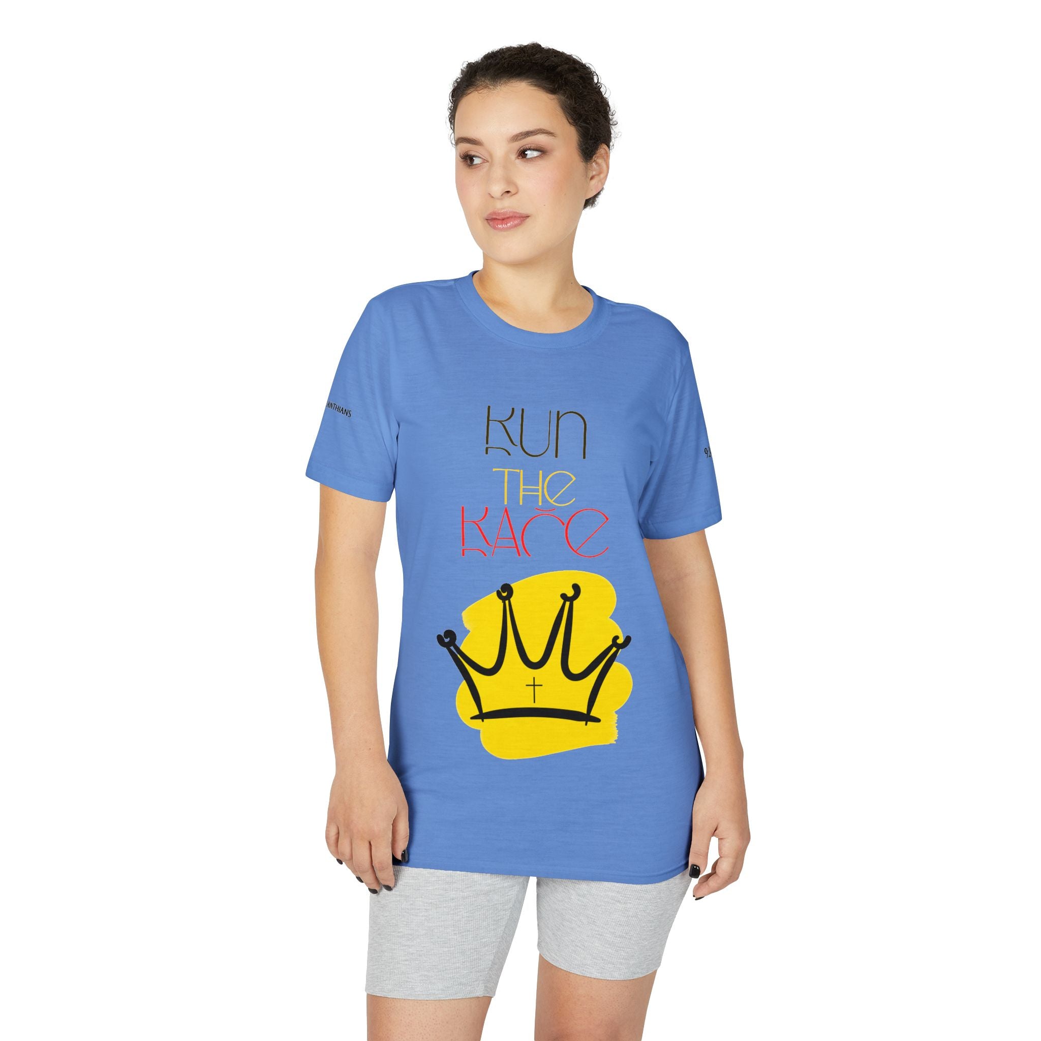 'Run The Race' - Athletic Tee