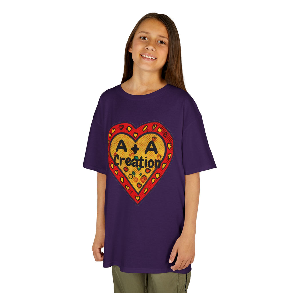 'A+A Creations' Heart - Kids Tee