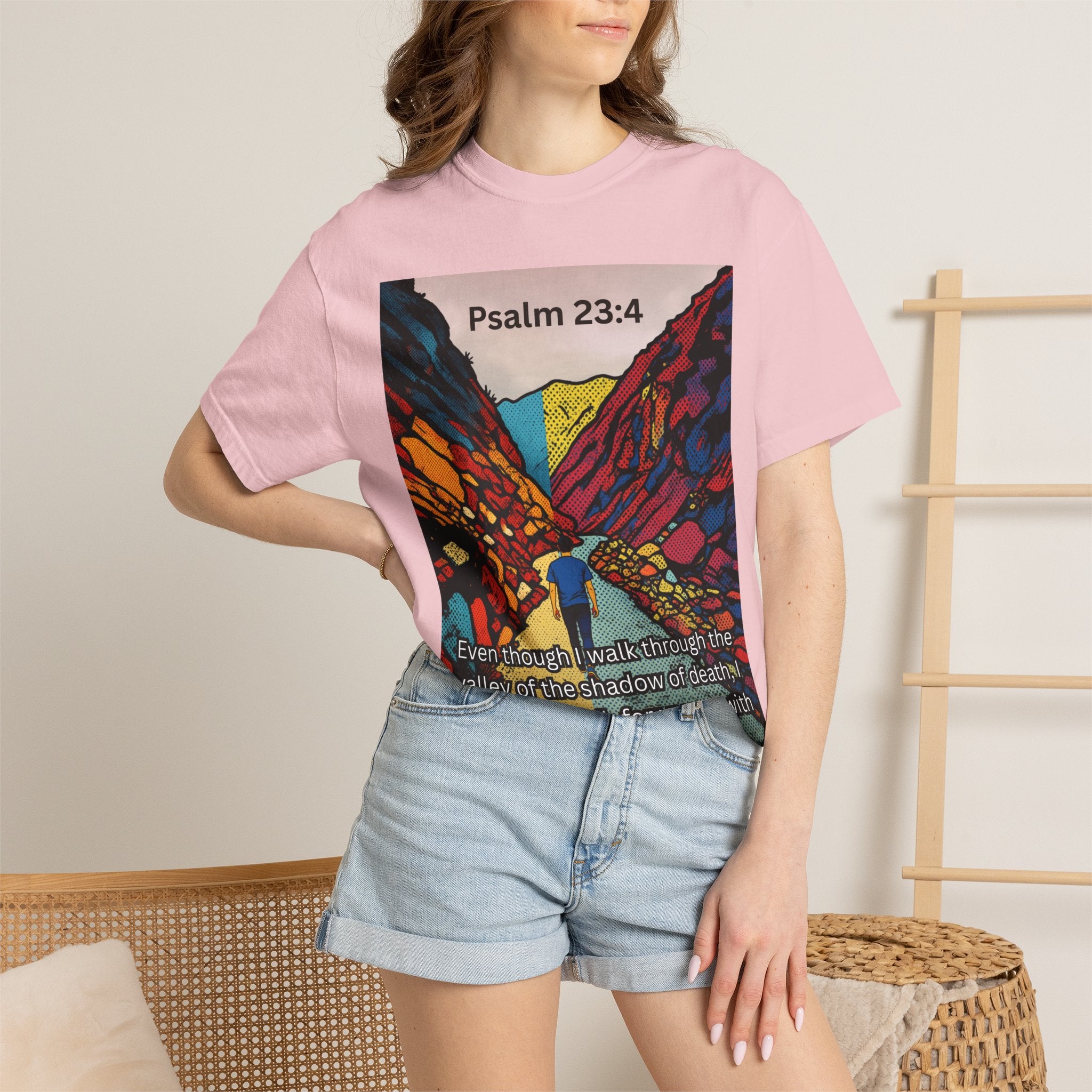 Psalm 23:4 — Valley Tee