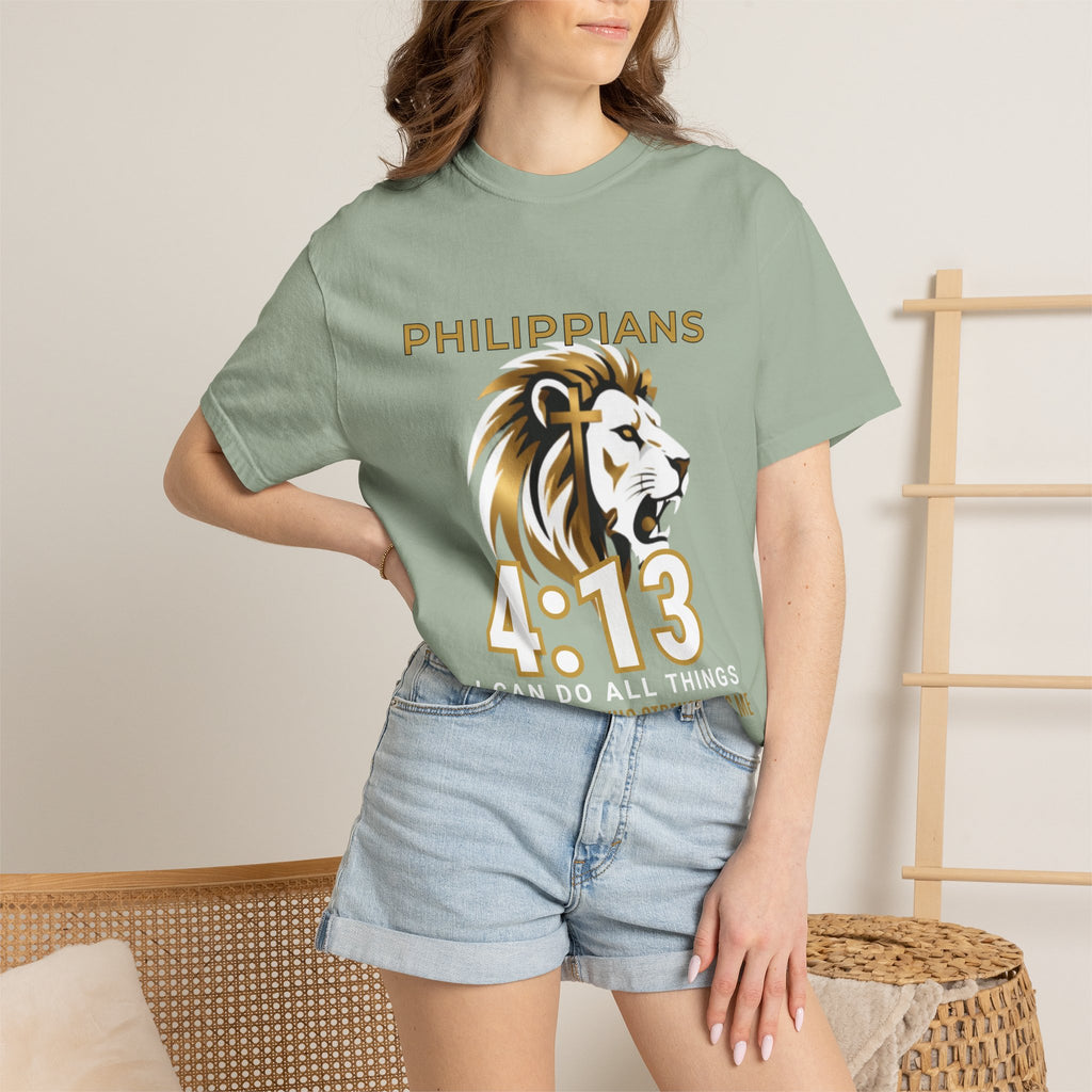 Philippians 4:13: "I Can Do All Things" - T-Shirt