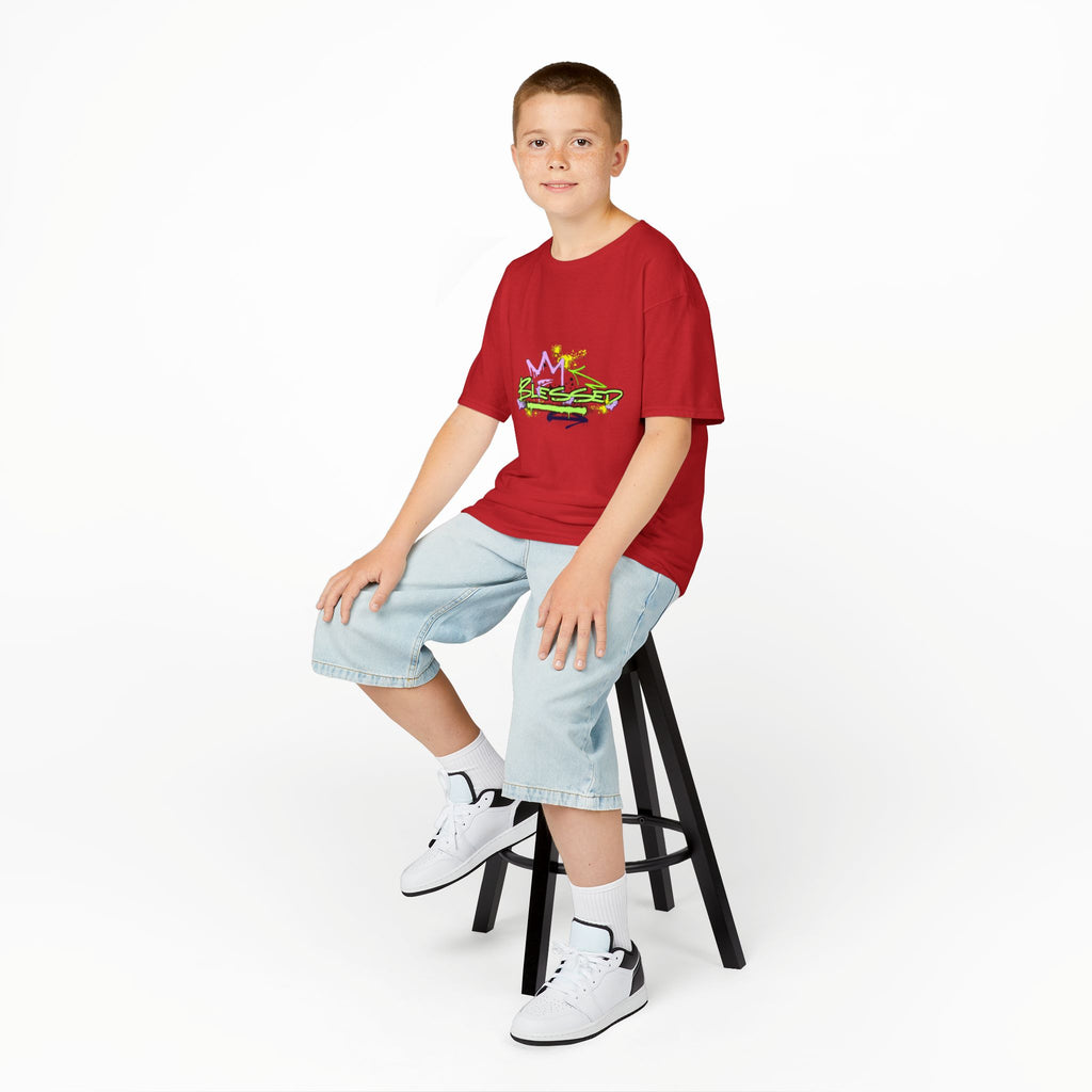 'Blessed' Graffiti - Kids Tee