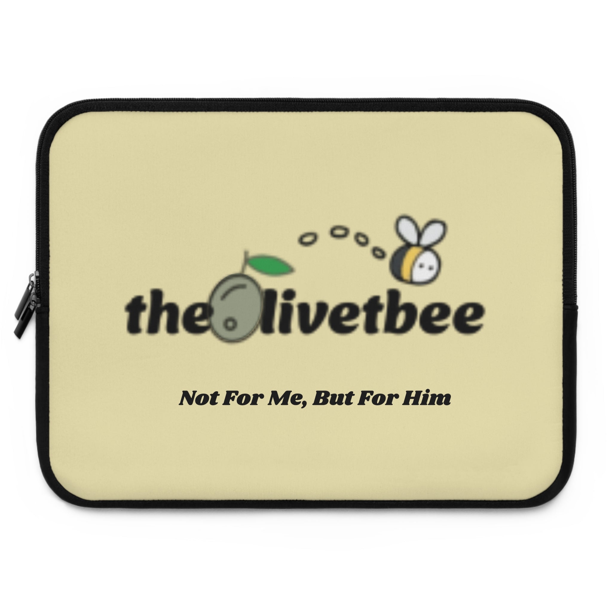 Laptop Sleeve - theOlivetbee "Not For Me, But For Him" Protective Case