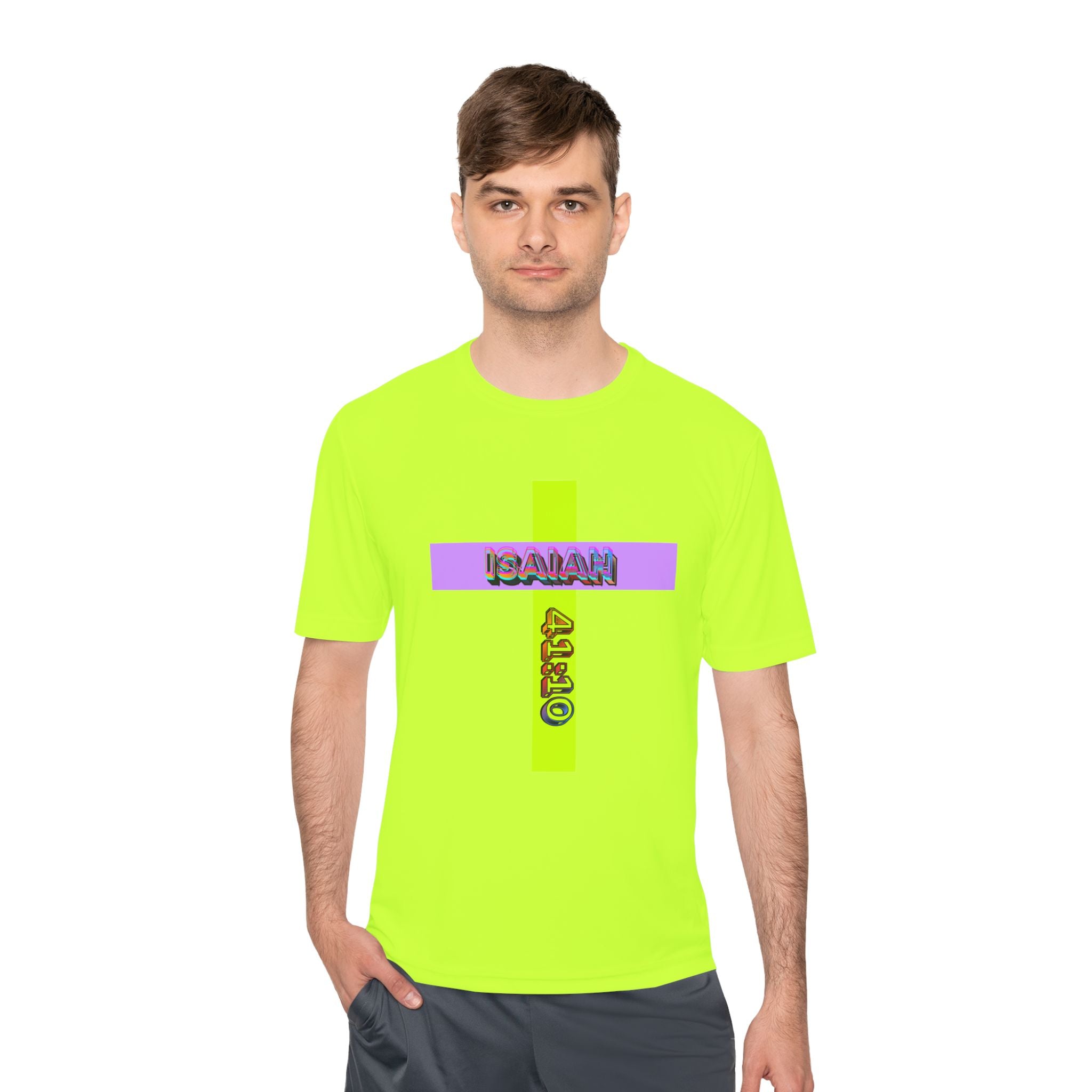Isaiah 41:10 — Moisture-Wicking Shirt