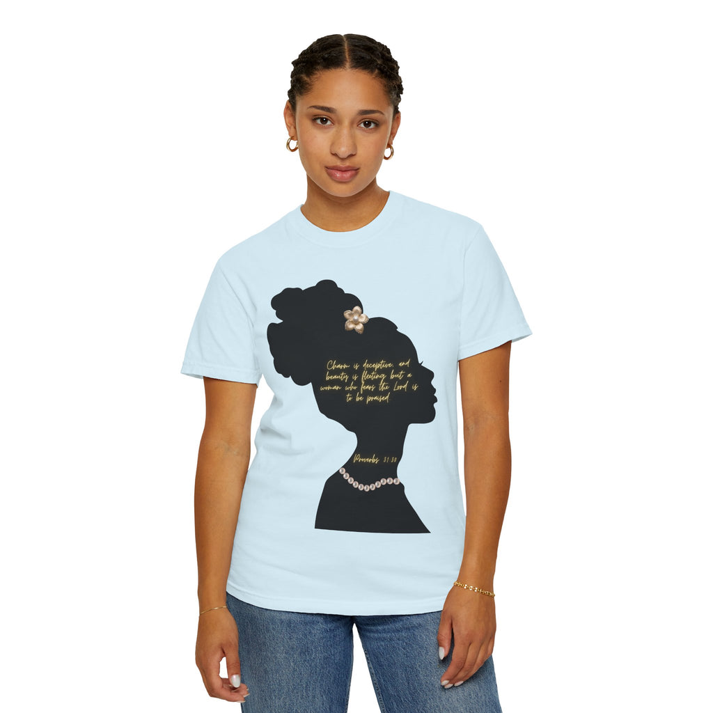 Proverbs 31:30 Pearls - T-Shirt